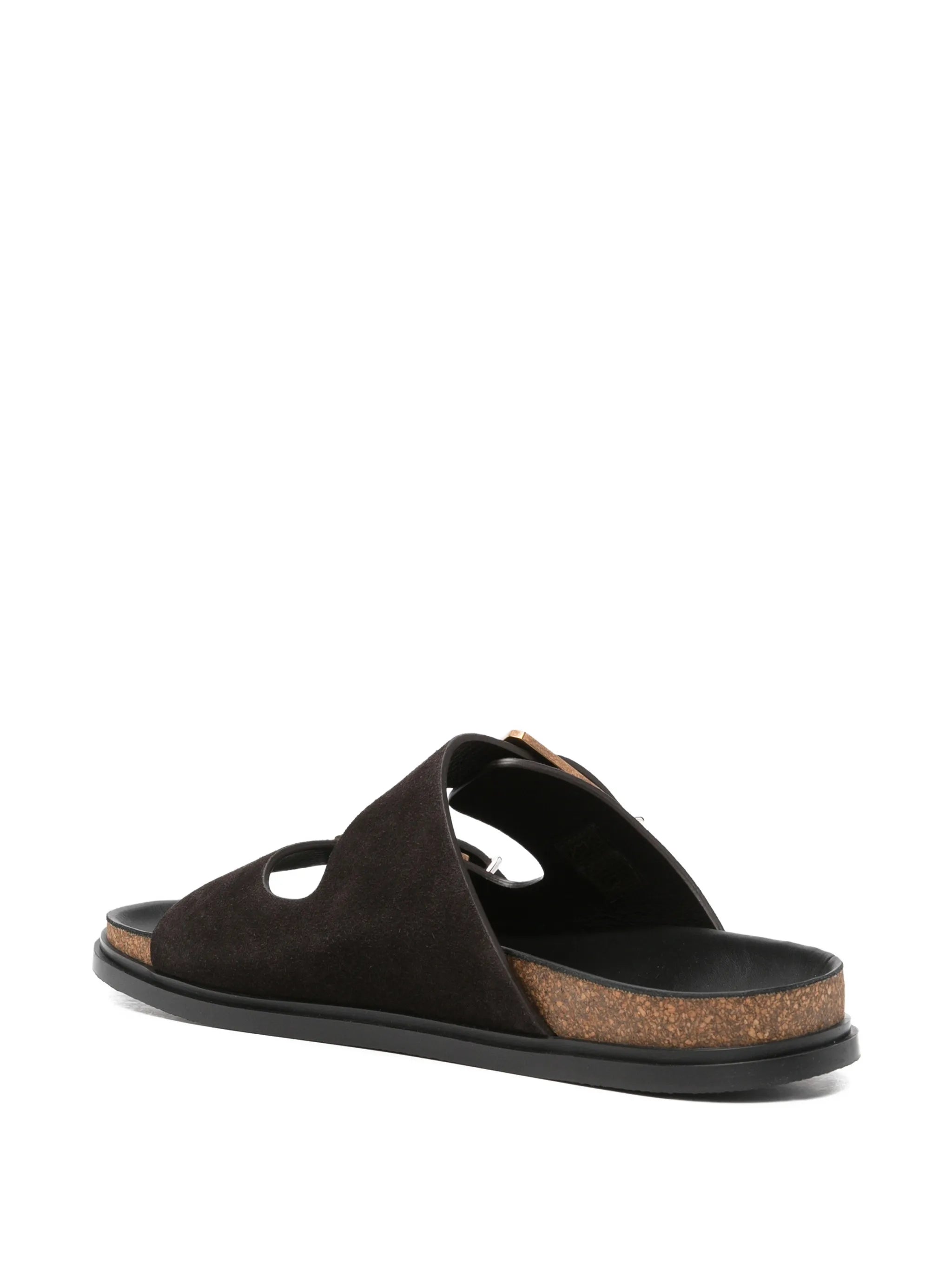 buckle-fastening sandals