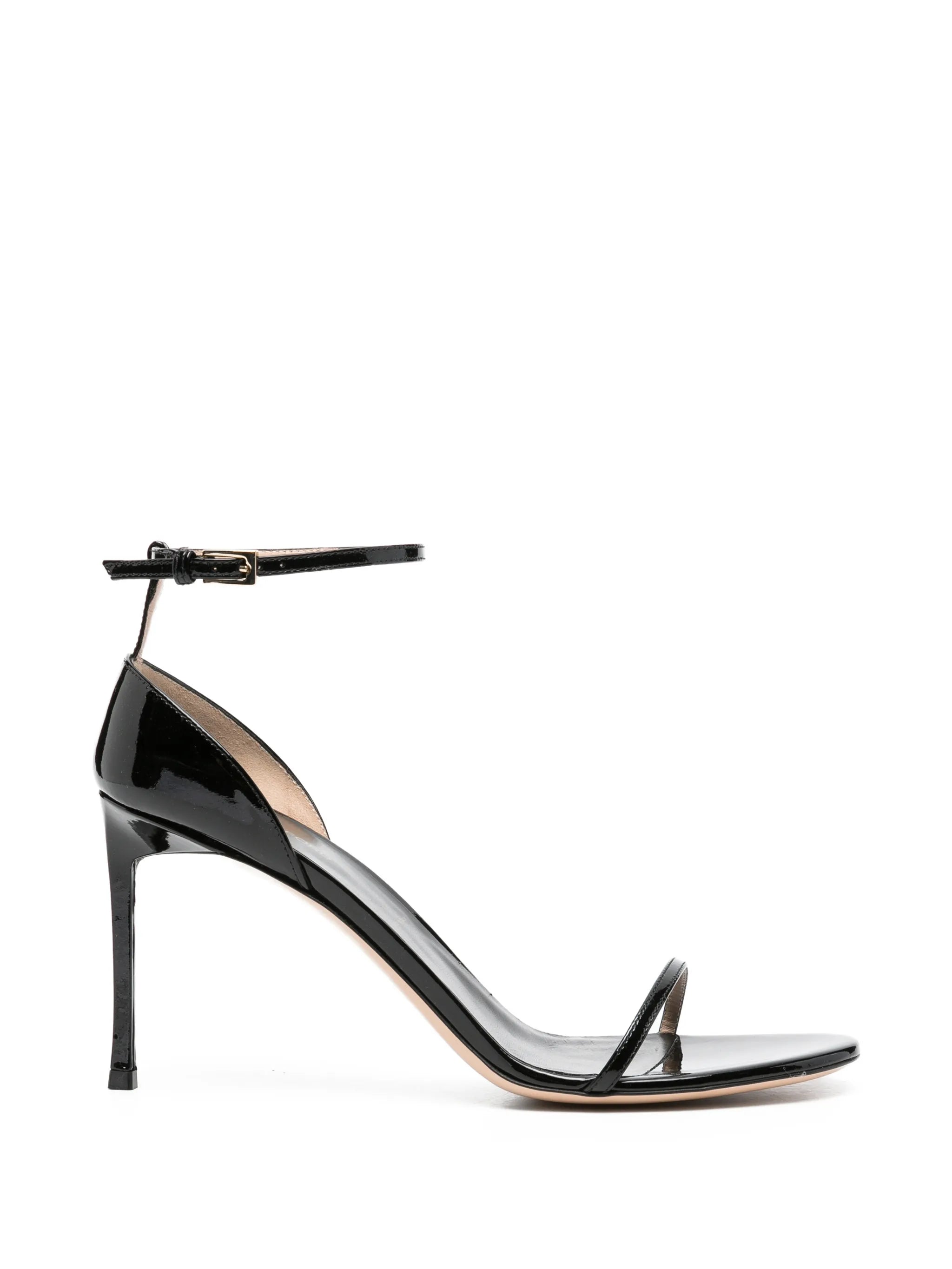 patent leather Vertigo ankle strap sandals
