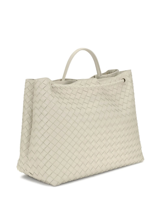 Andiamo intrecciato handle tote bag