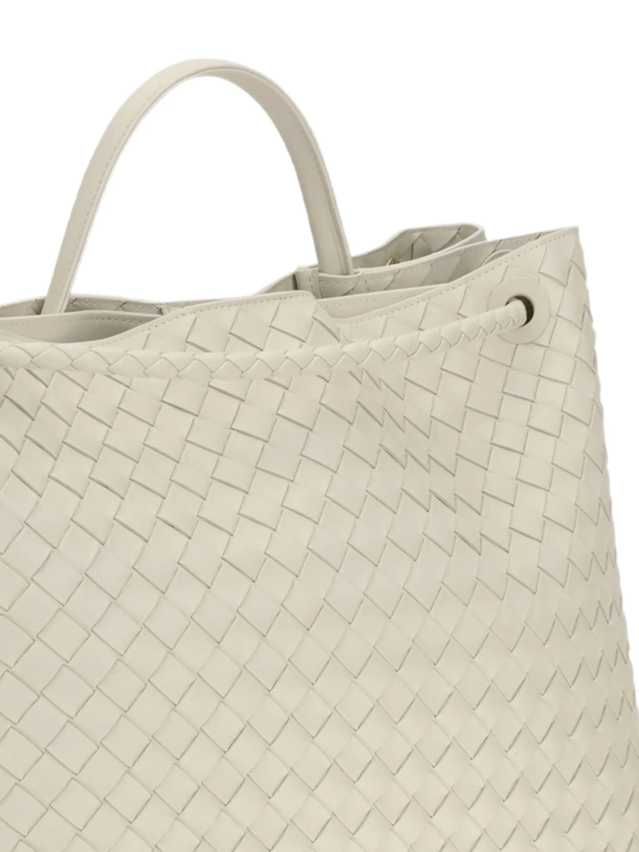 Andiamo intrecciato handle tote bag