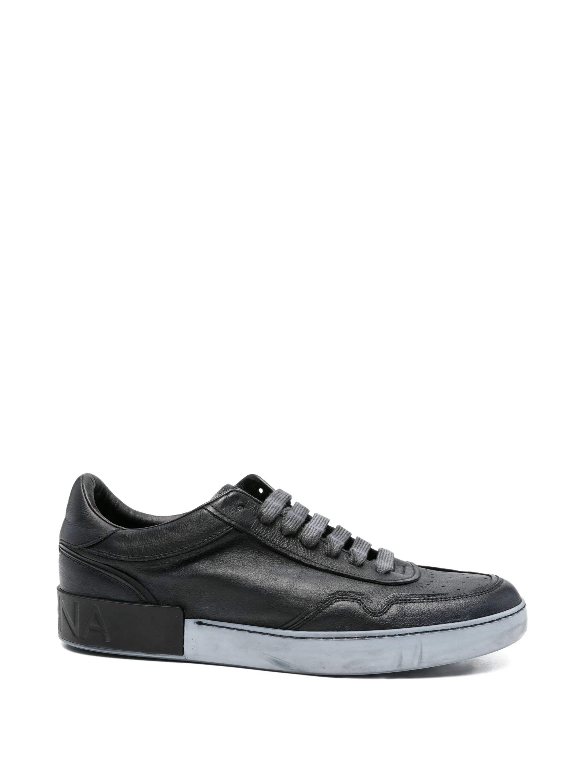 leather sneakers