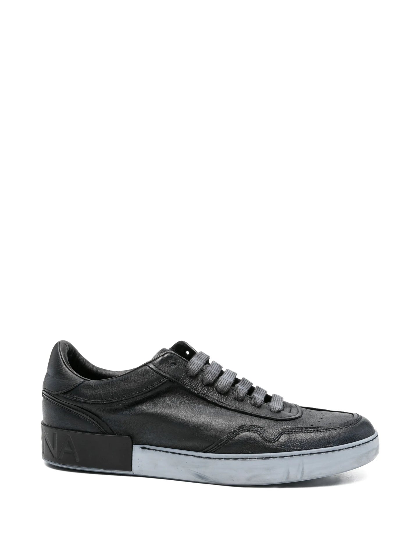 leather sneakers