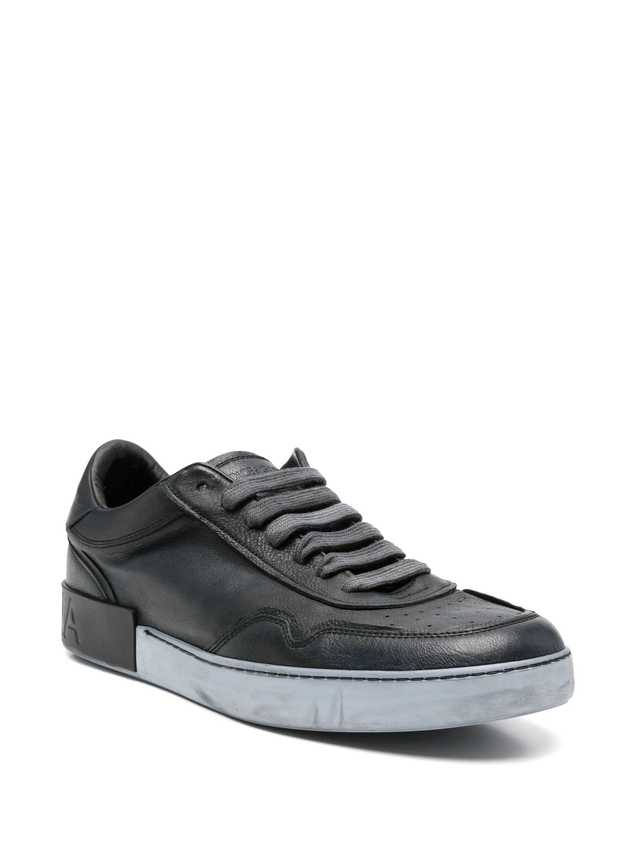 leather sneakers