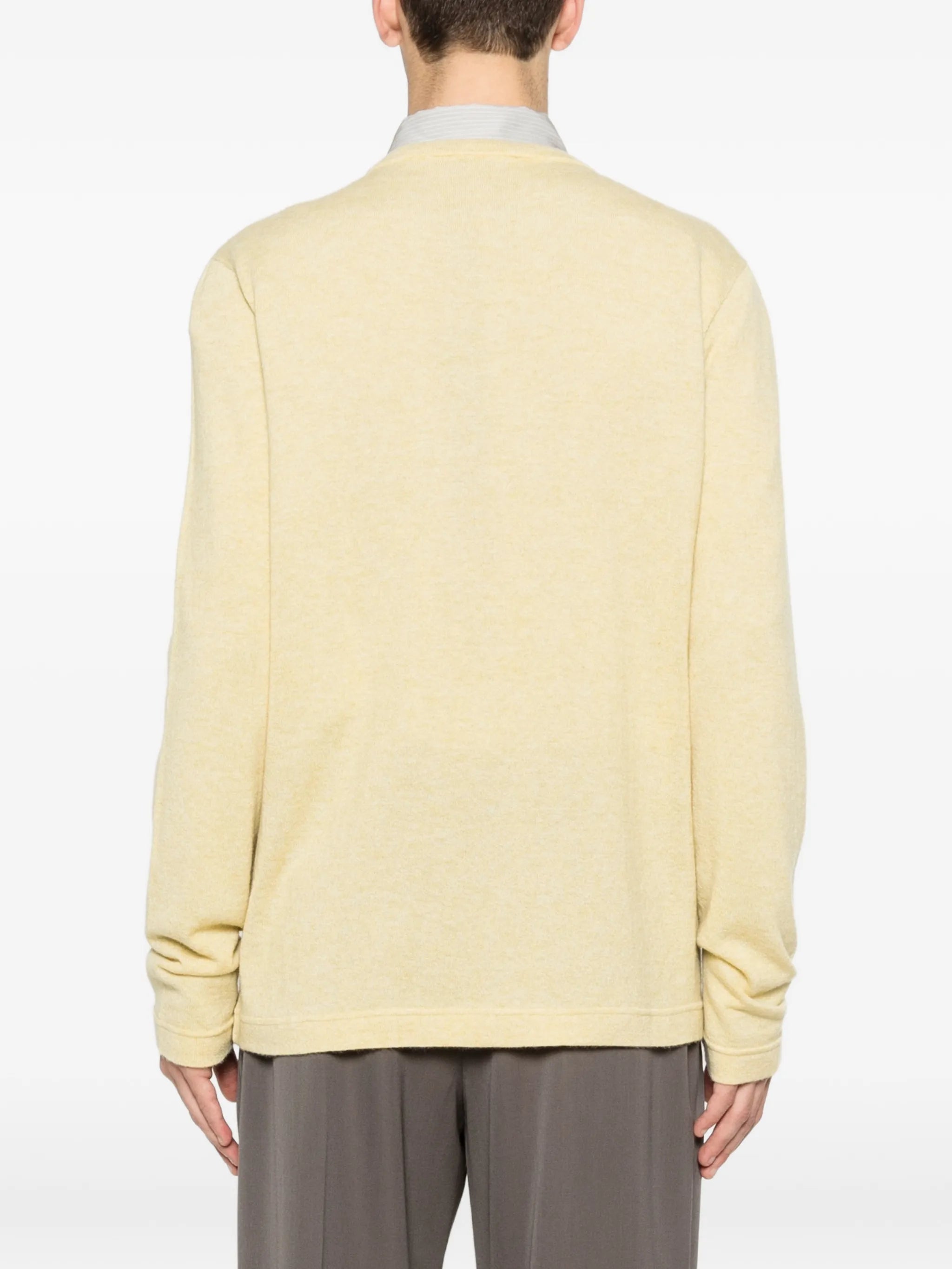 CASAS TOP GOAT CASHMERE SWEATER YELLOW