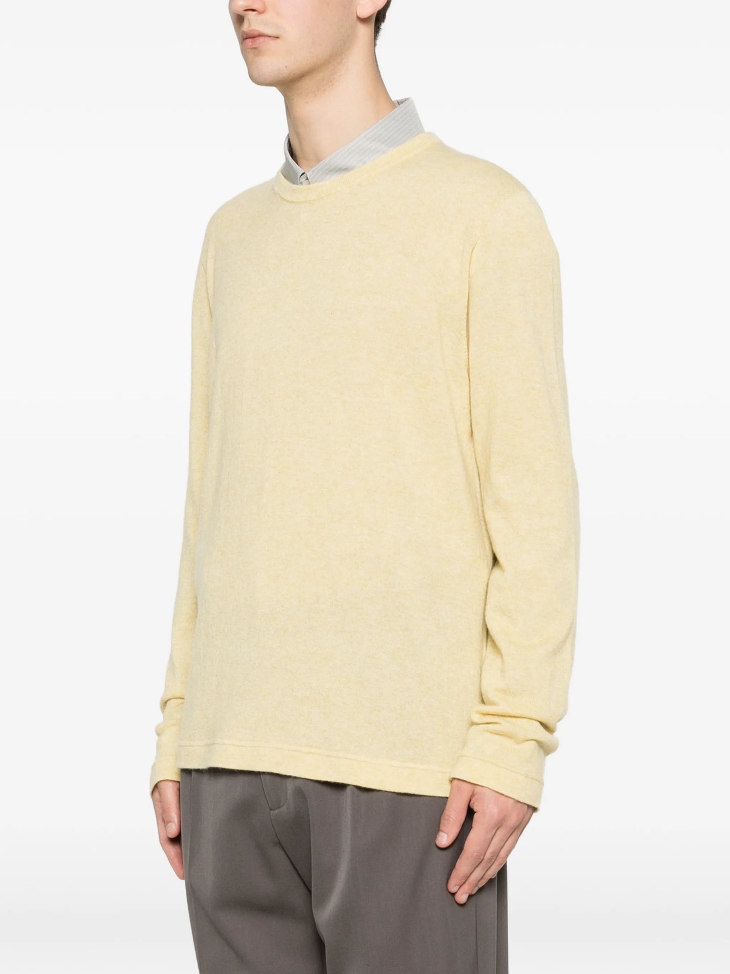 CASAS TOP GOAT CASHMERE SWEATER YELLOW