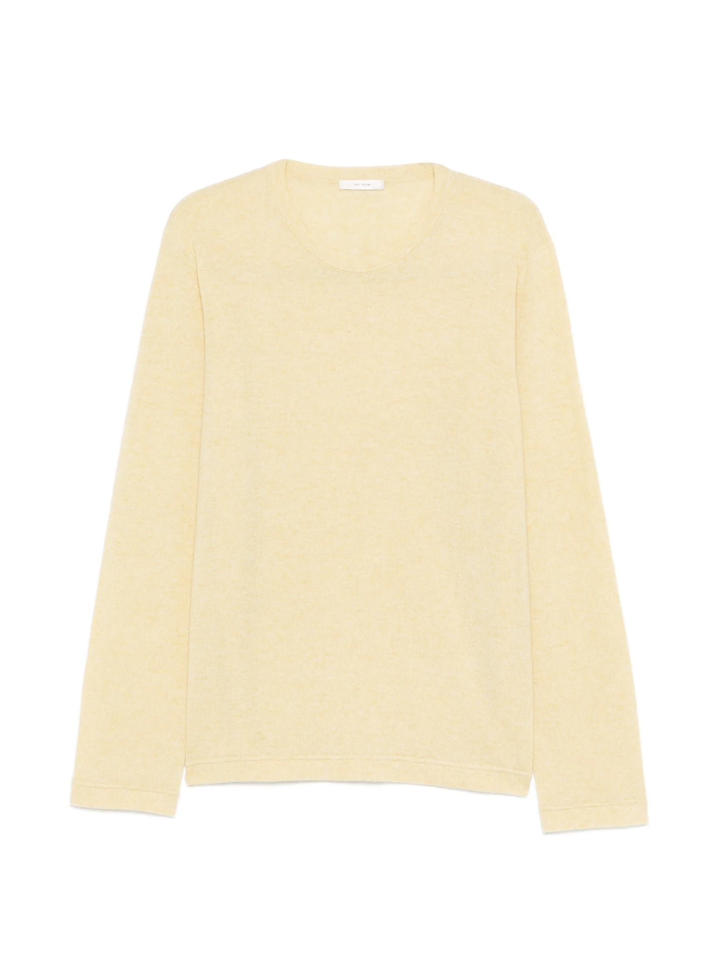 CASAS TOP GOAT CASHMERE SWEATER YELLOW
