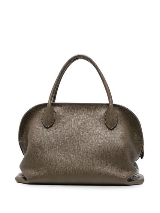 12 Agnes pebbled-leather tote bag