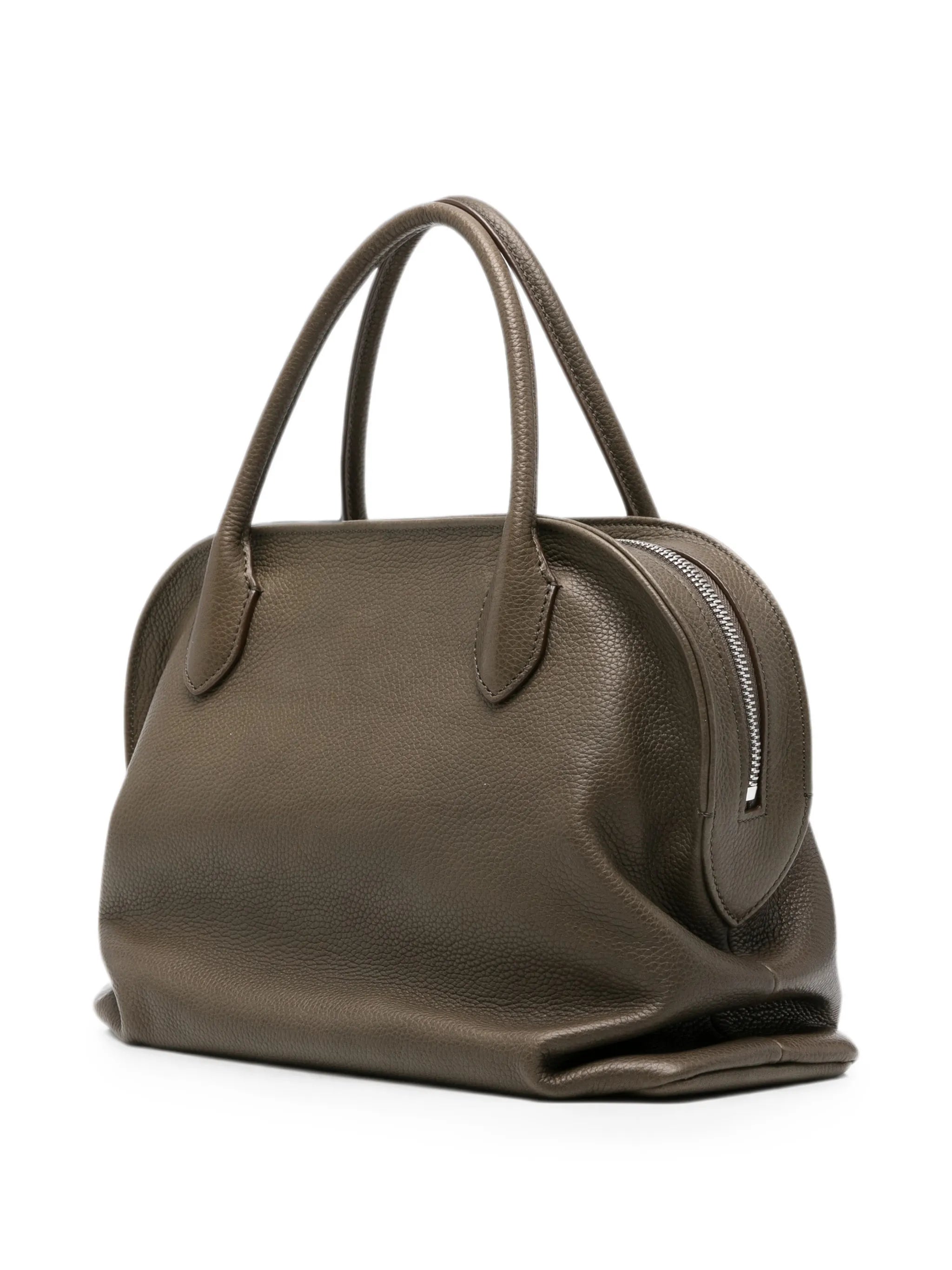 12 Agnes pebbled-leather tote bag