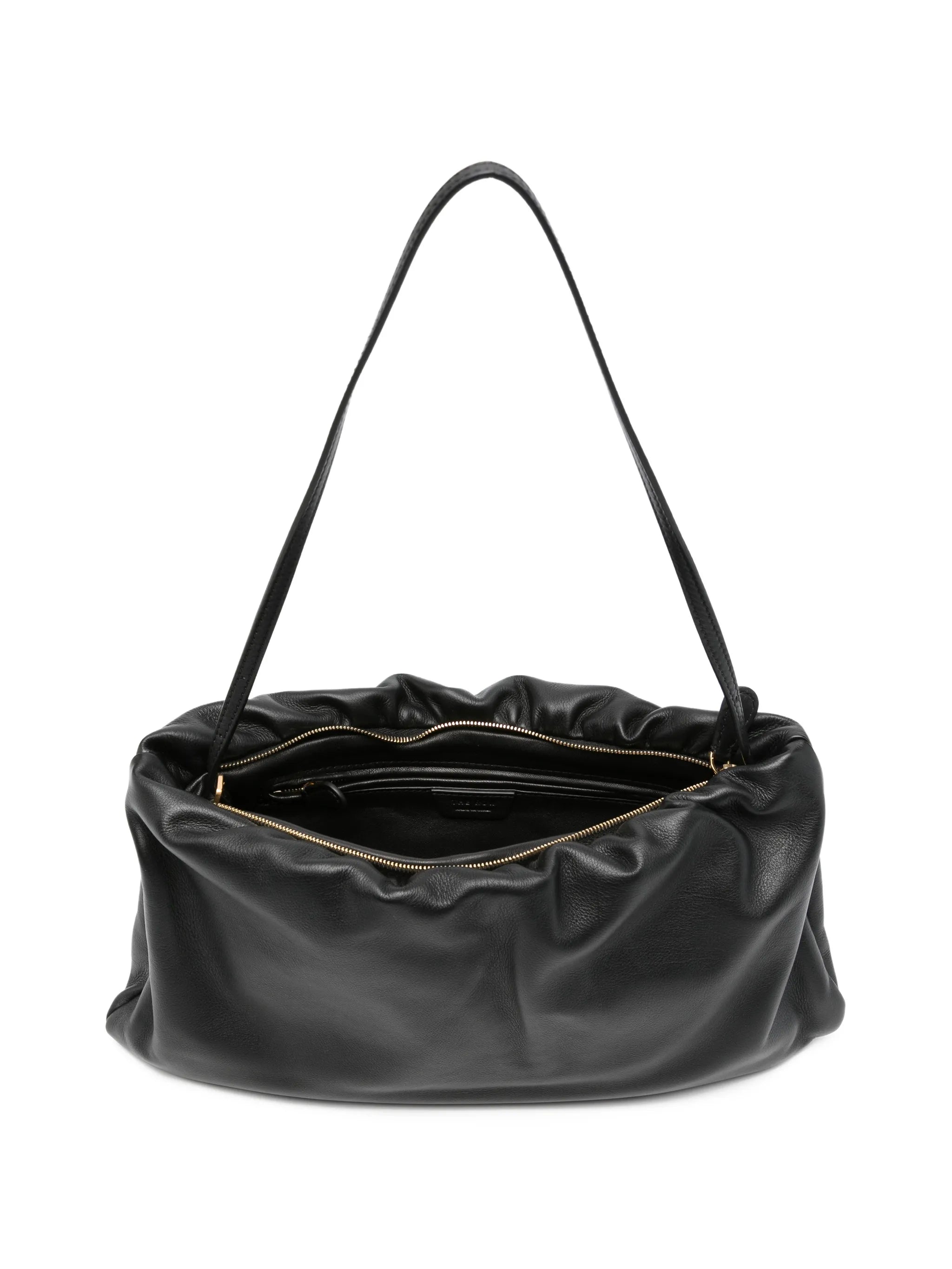 XL Bourse leather shoulder bag