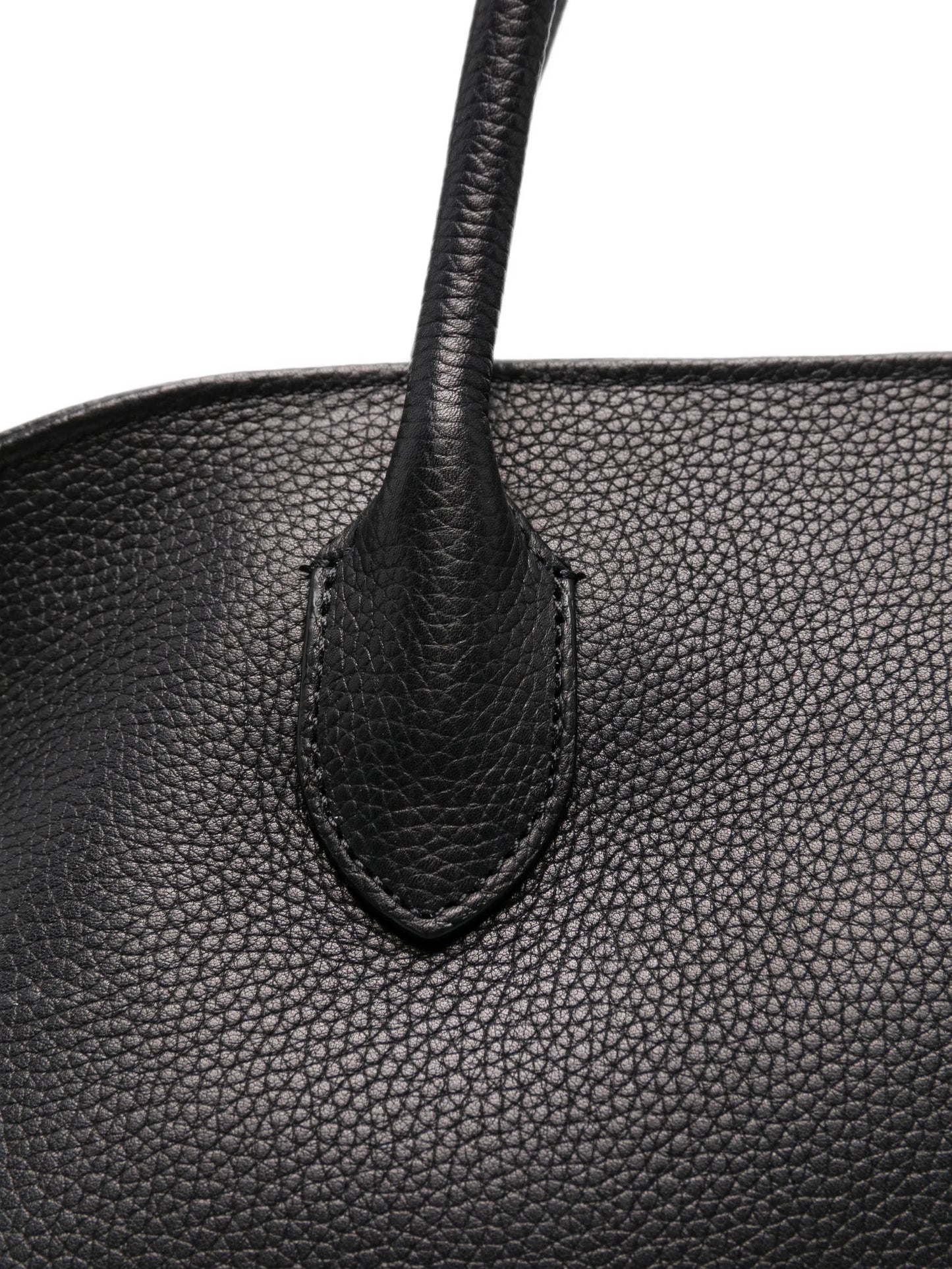 Agnes 16 saddle-grain tote bag
