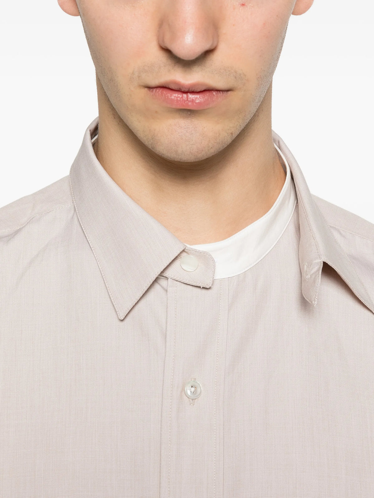 buttoned cotton shirt