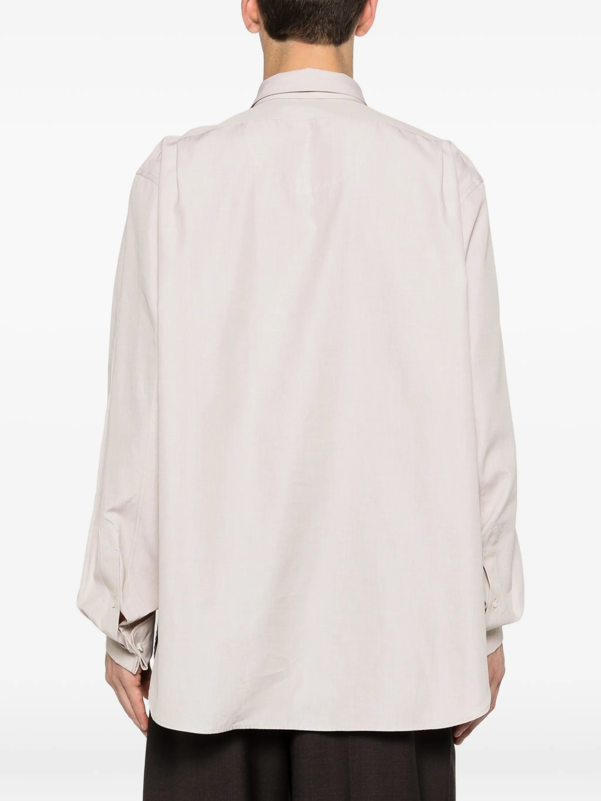 buttoned cotton shirt