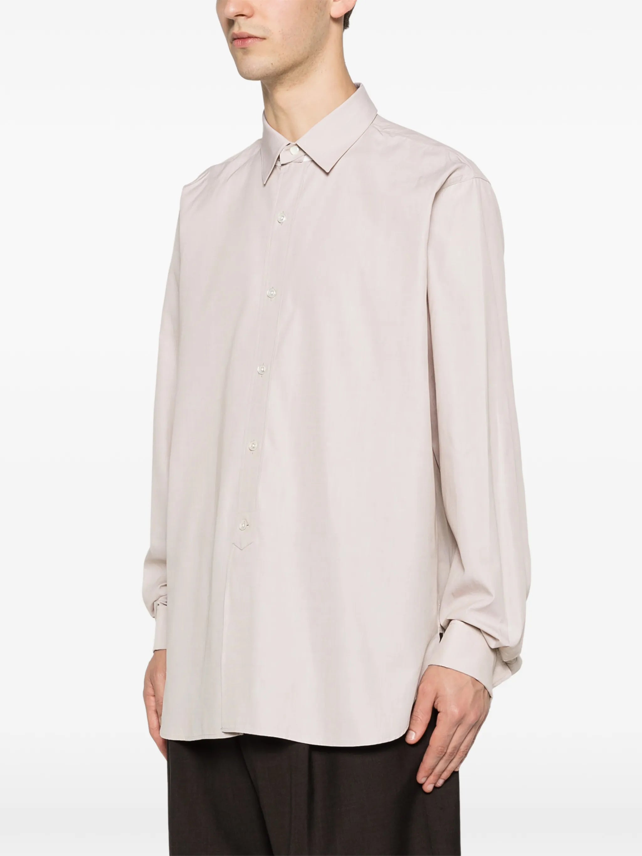 buttoned cotton shirt