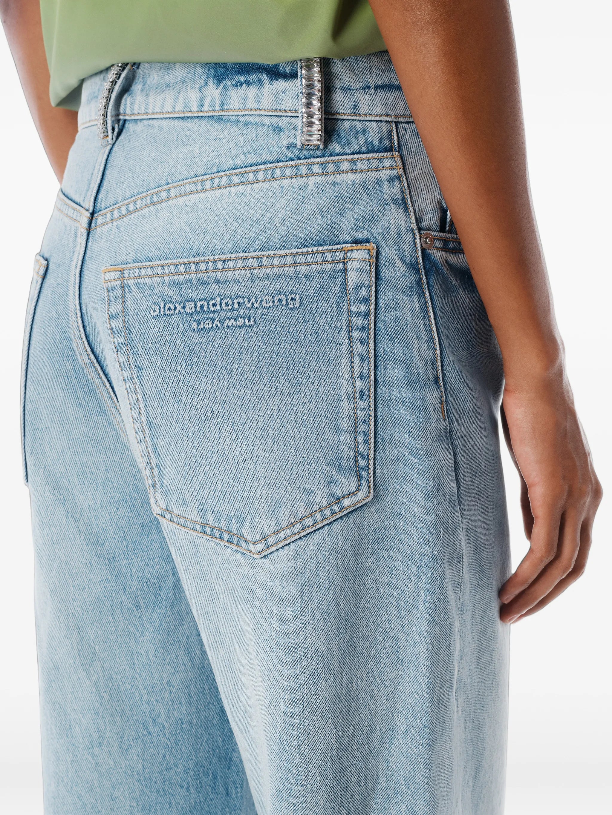medium-waist float jeans