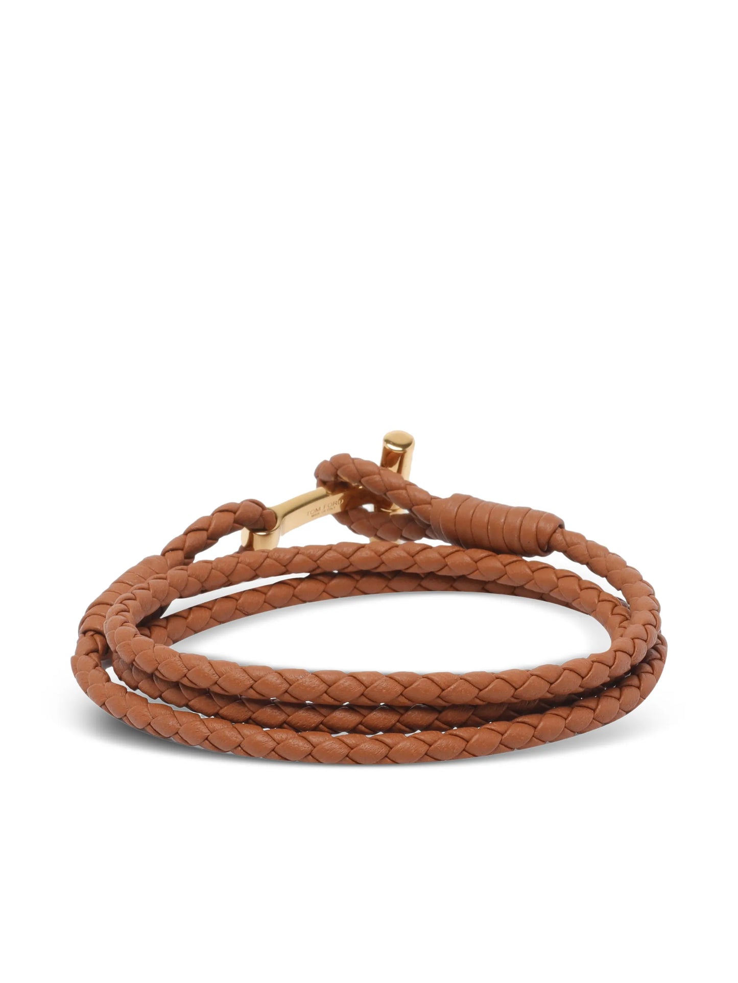 braided logo bracelet