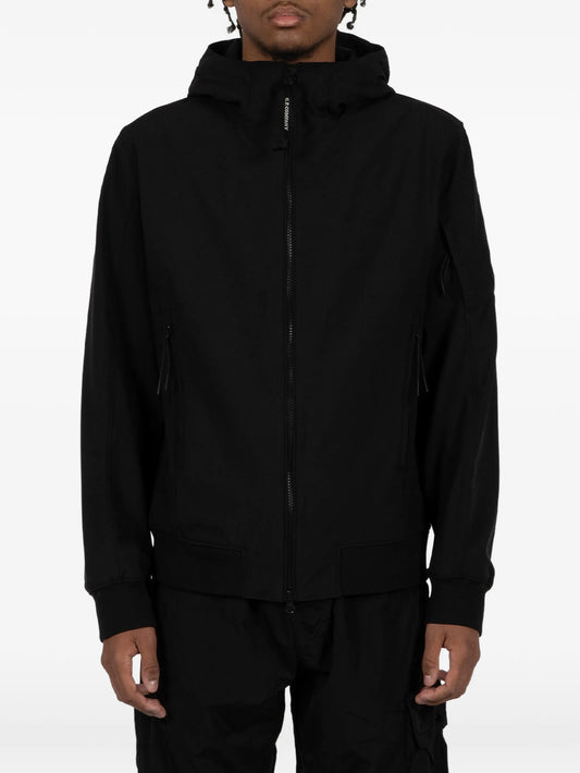 hooded zip jacket