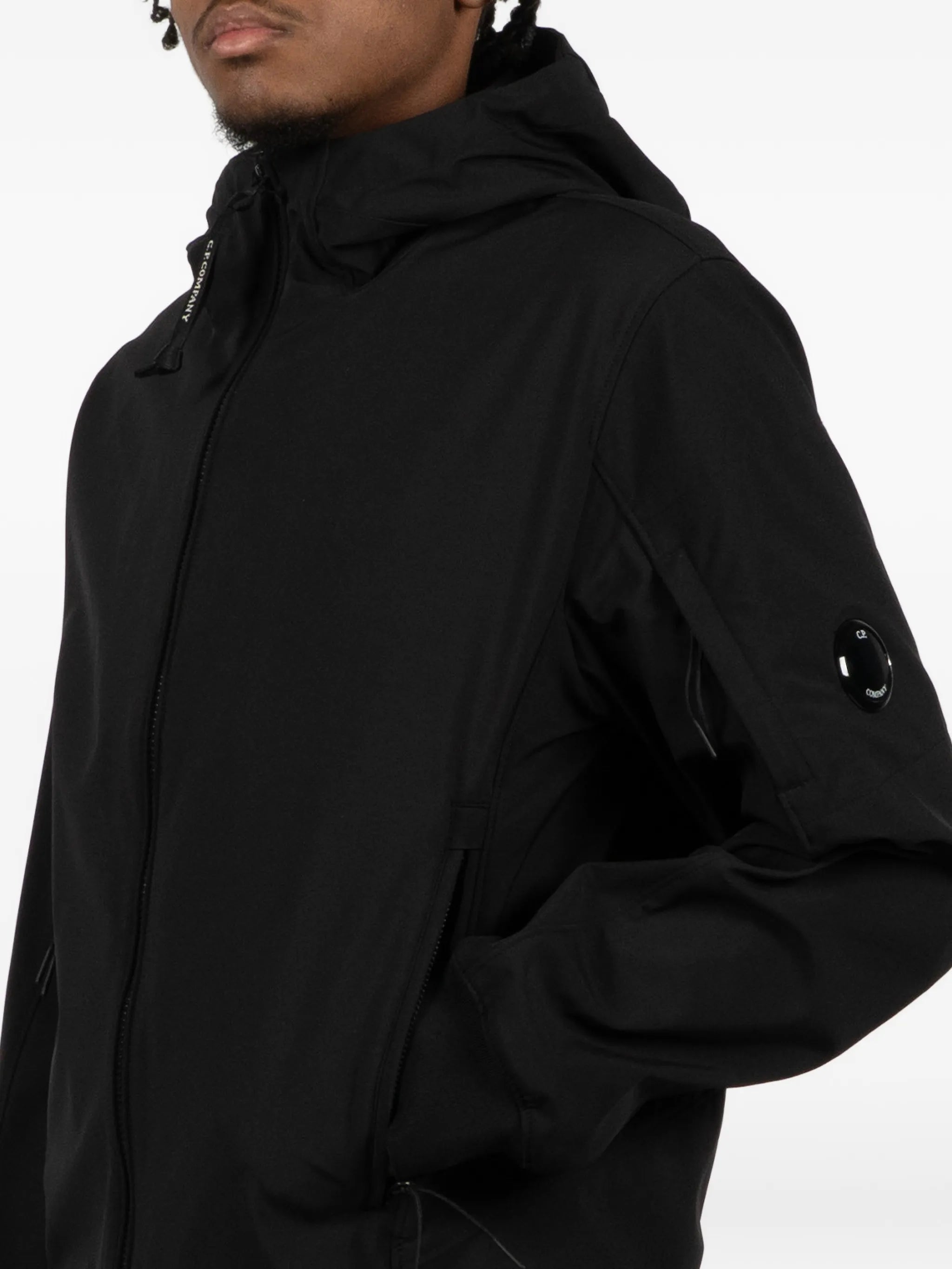 hooded zip jacket