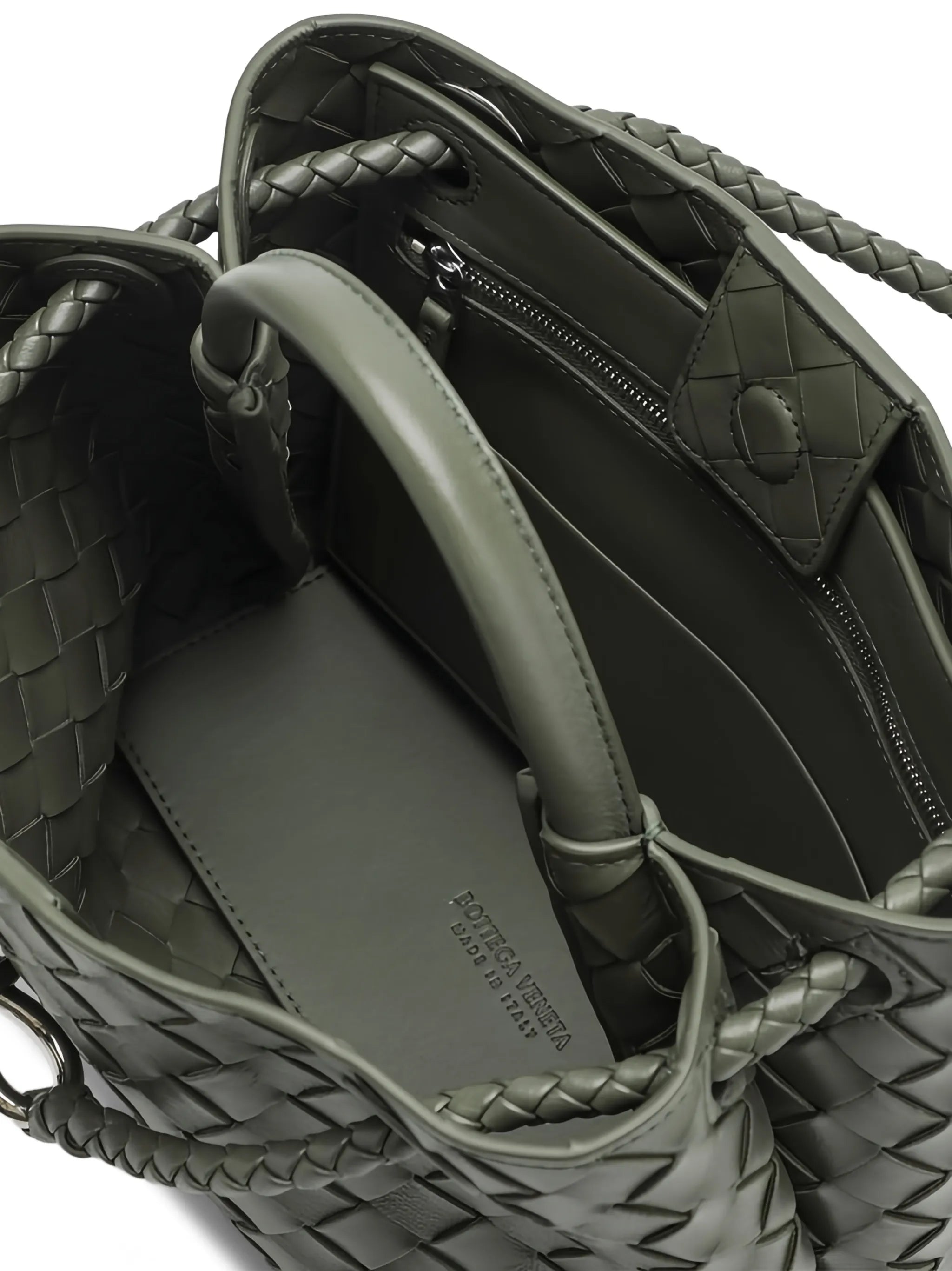 small Andiamo Intrecciato handle shoulder bag