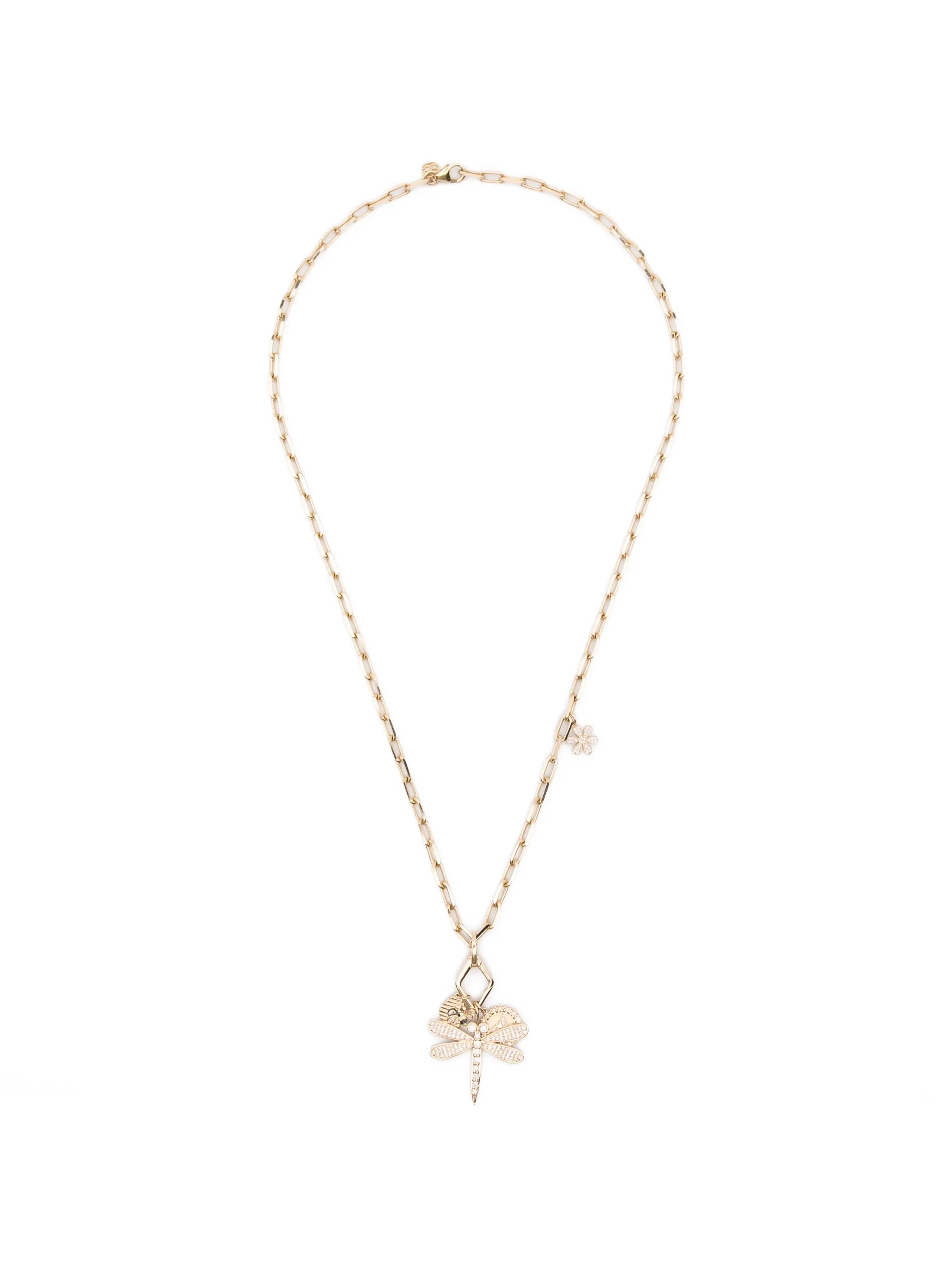 dragonfly-pendant necklaces