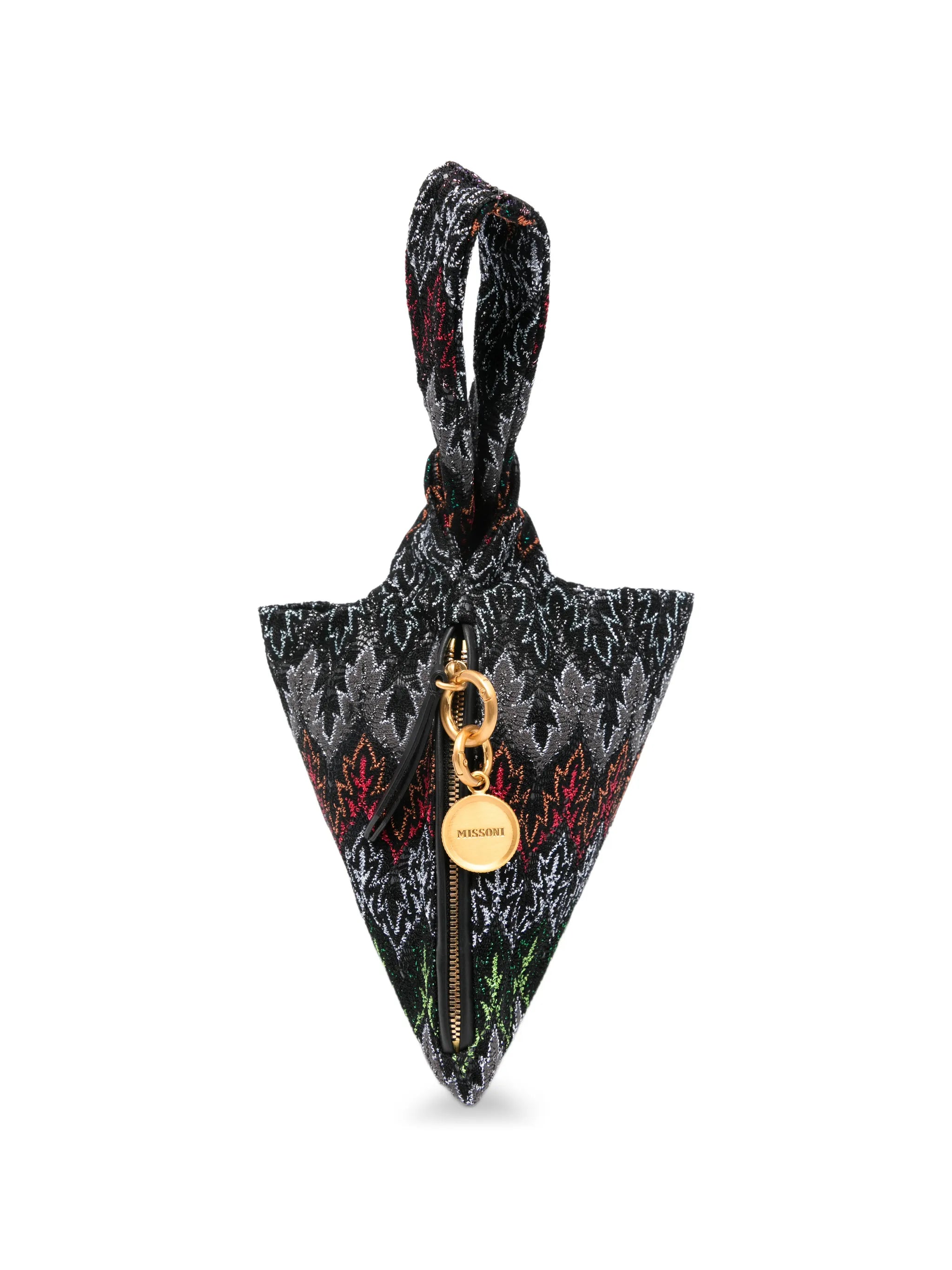 Raschel Pinetto lurex tote bag