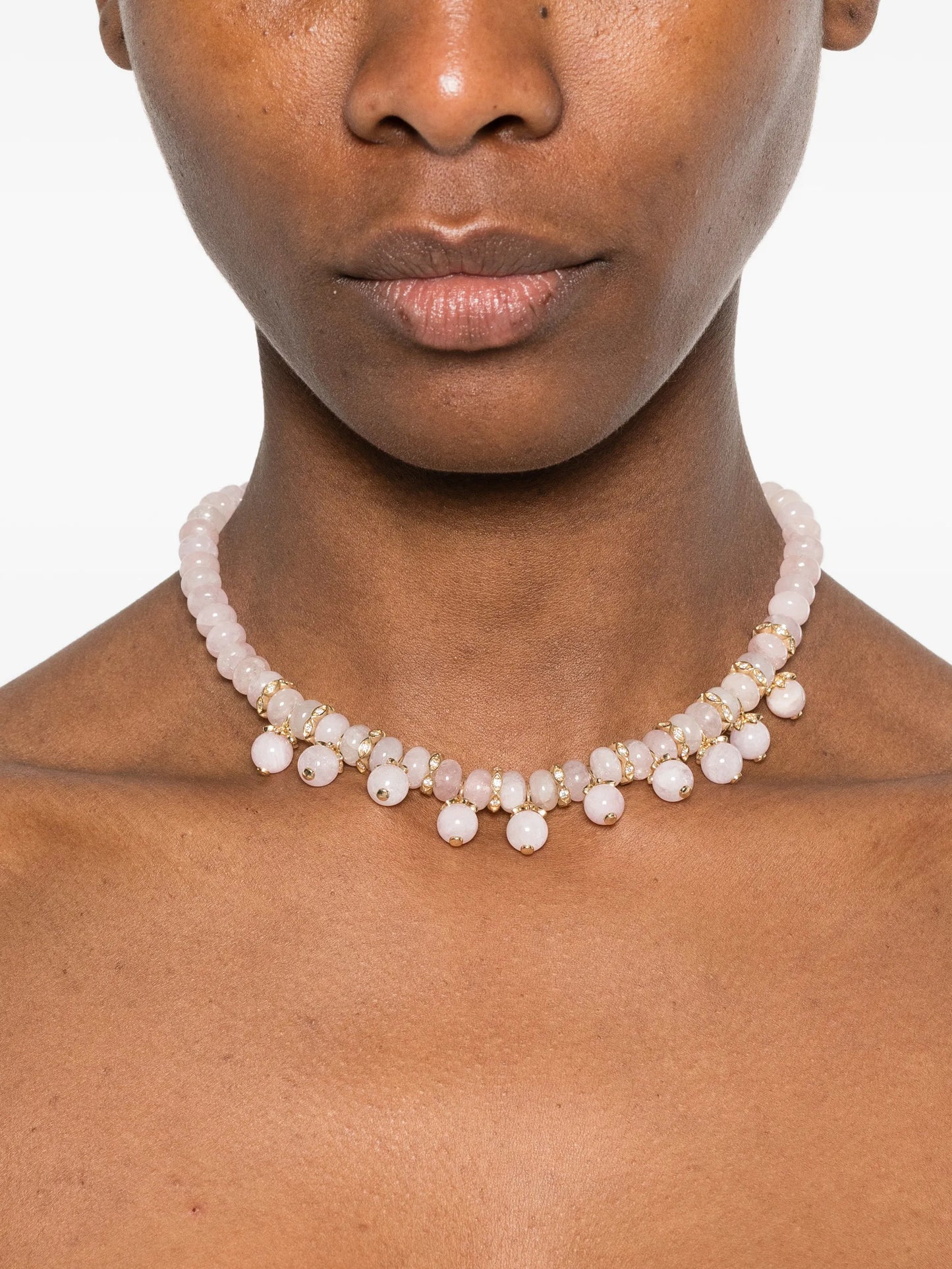 morganite-embellishment necklaces