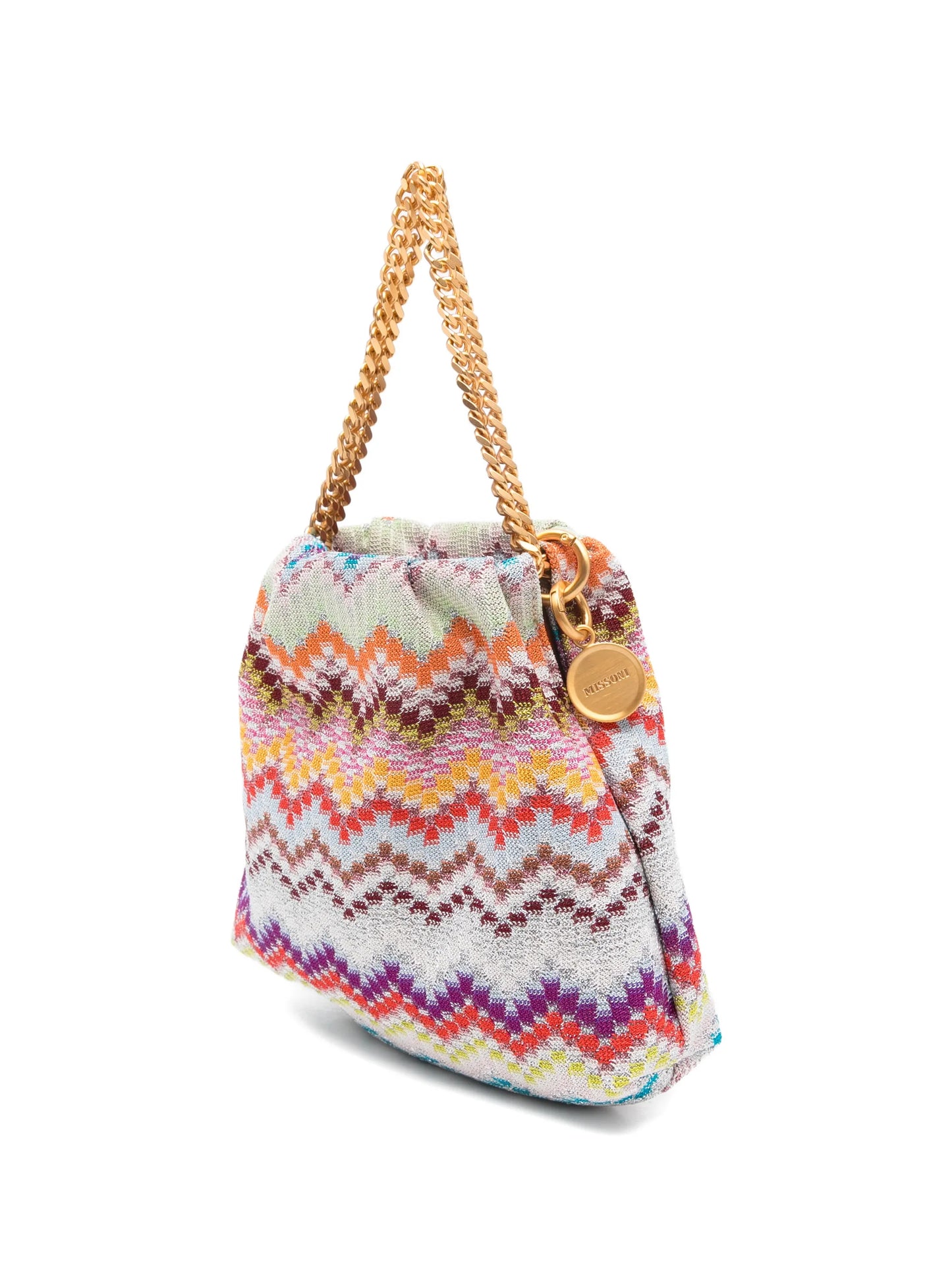 Raschel lurex tote bag