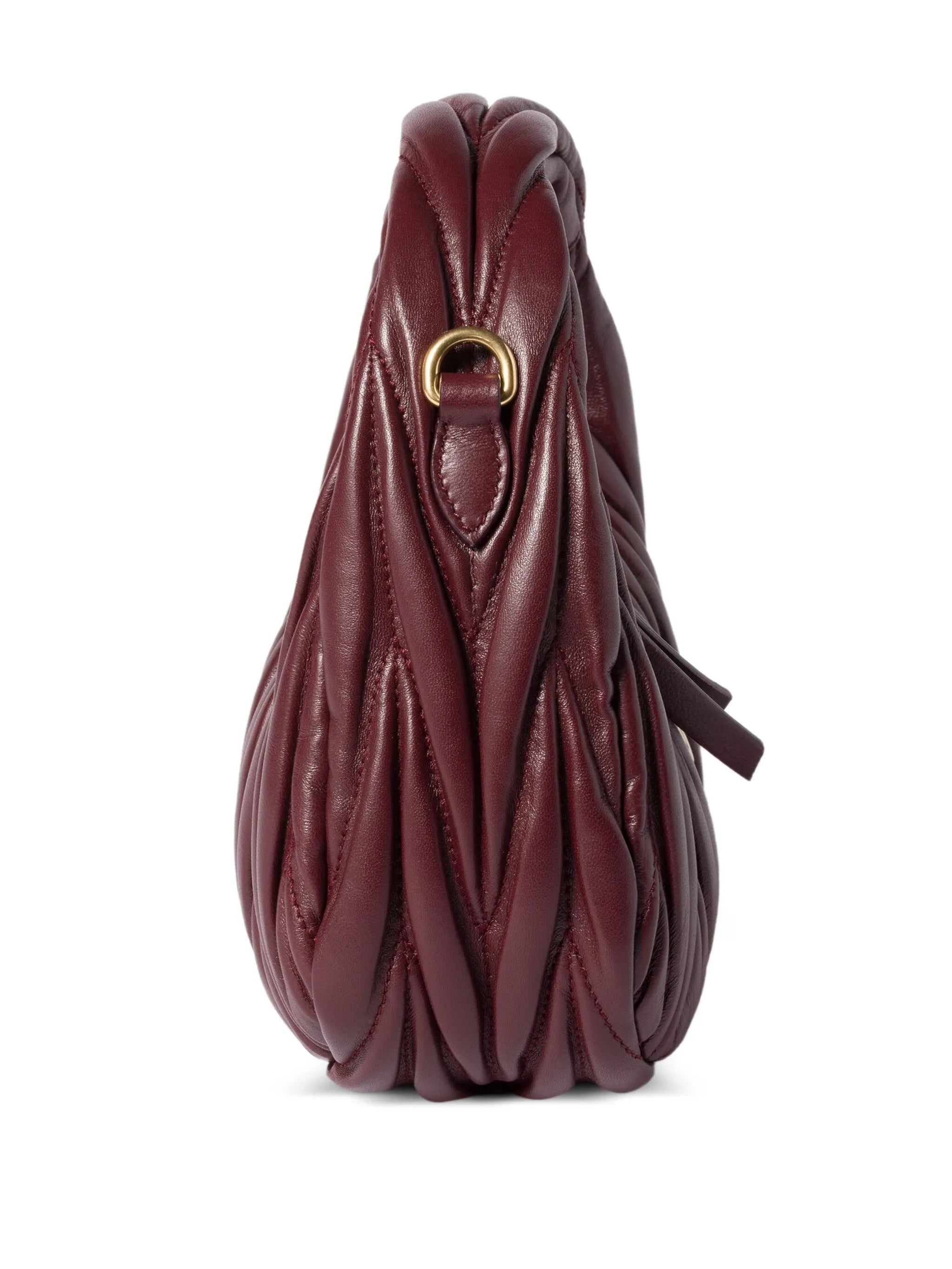 Wander matelassé leather mini-bag