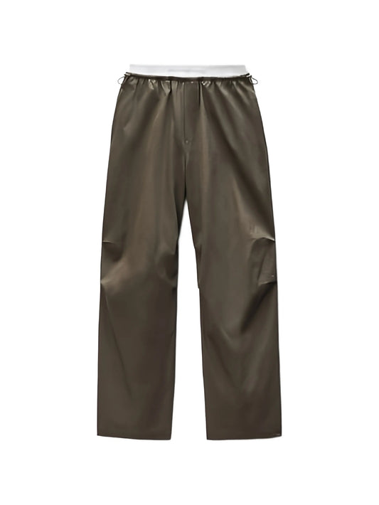 logo-waistband trousers