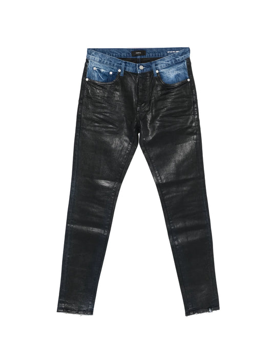 P001 coated skinny jeans