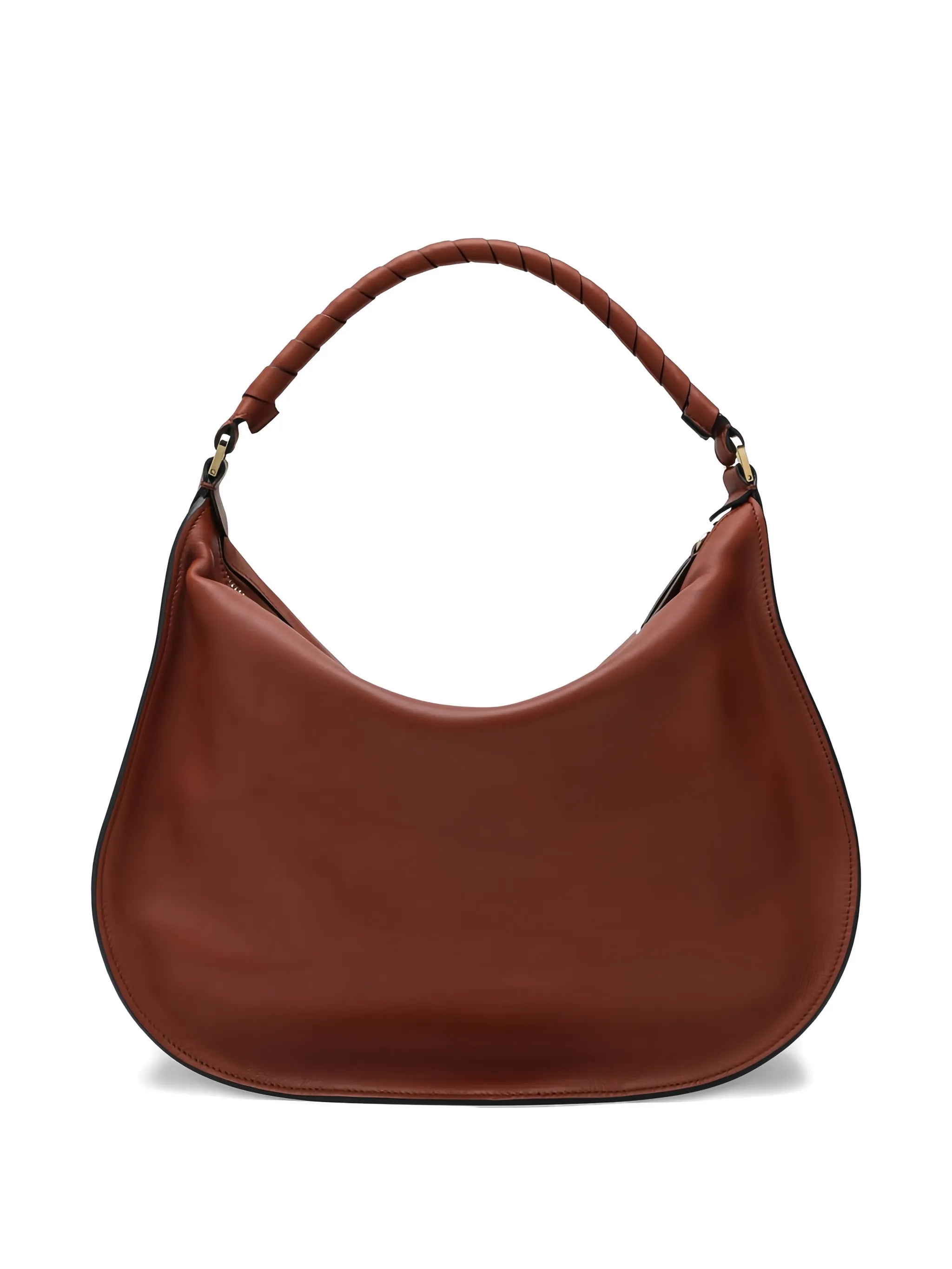 Marcie twisted-strap shoulder bag