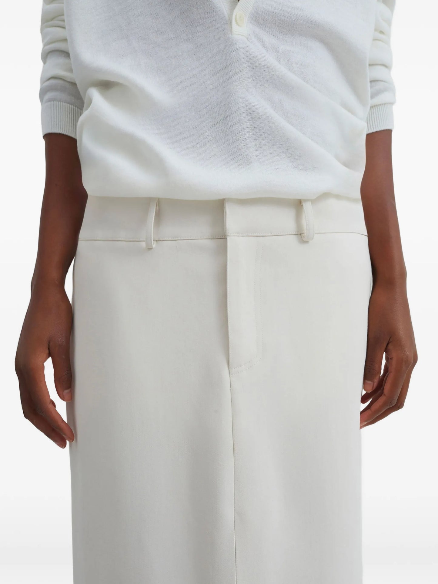 slit maxi skirt