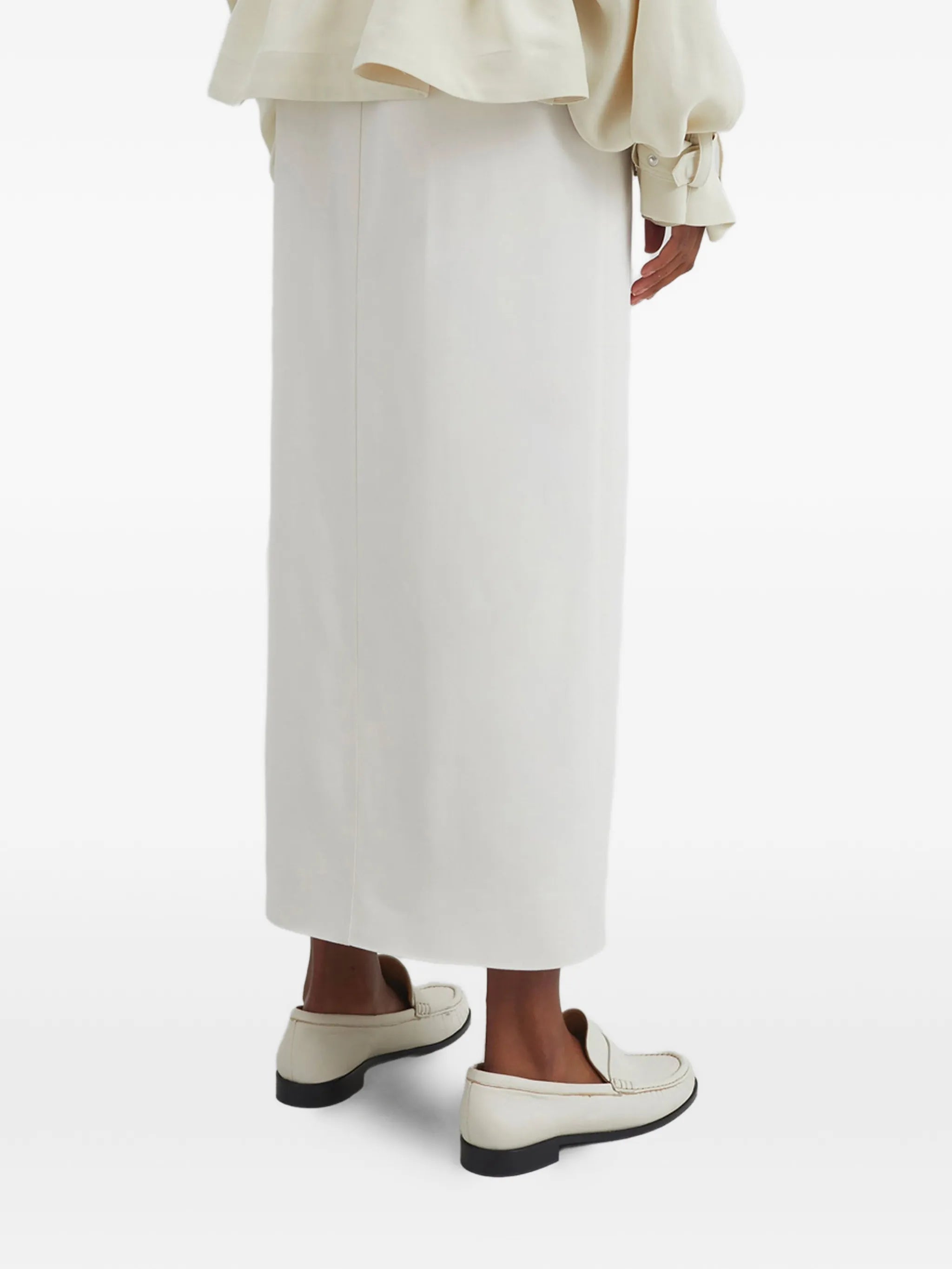 slit maxi skirt
