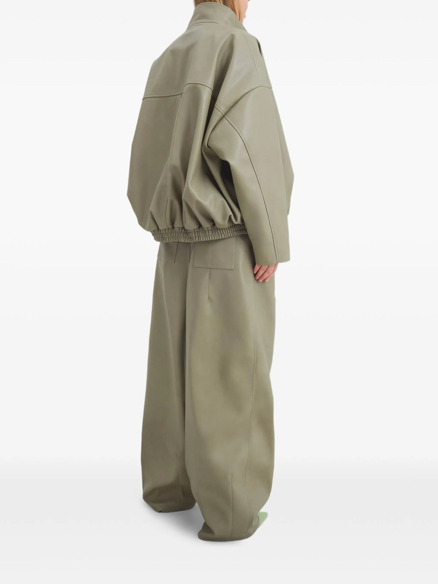 Veren panelled bomber jacket