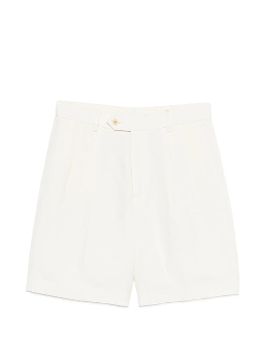 Ox pleated shorts