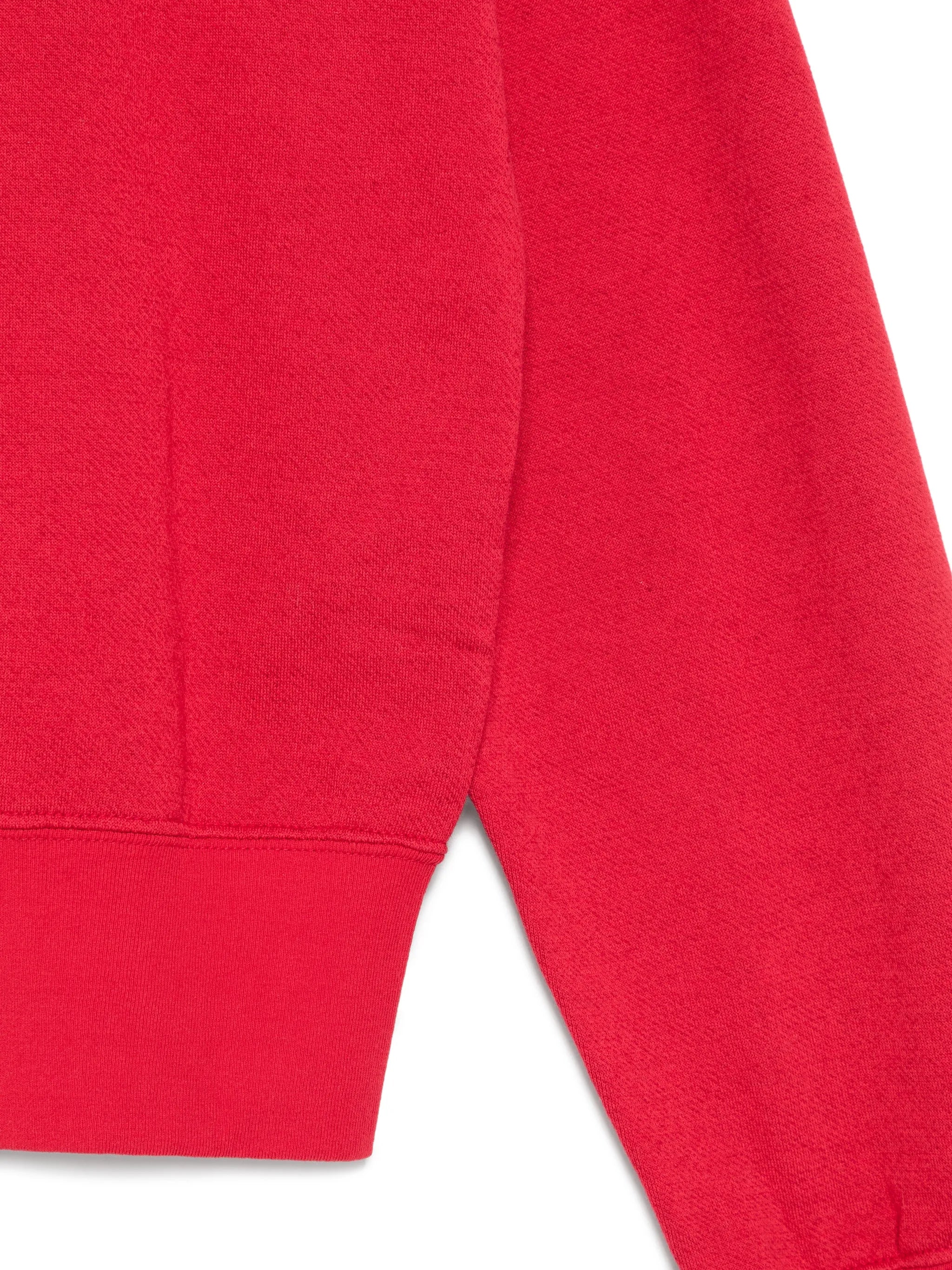 crew-neck sweatshirt