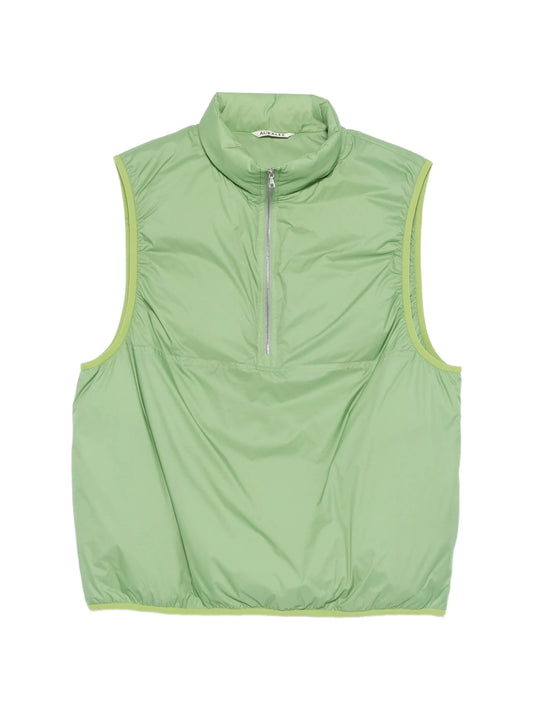 Ripstop zip-neck vest