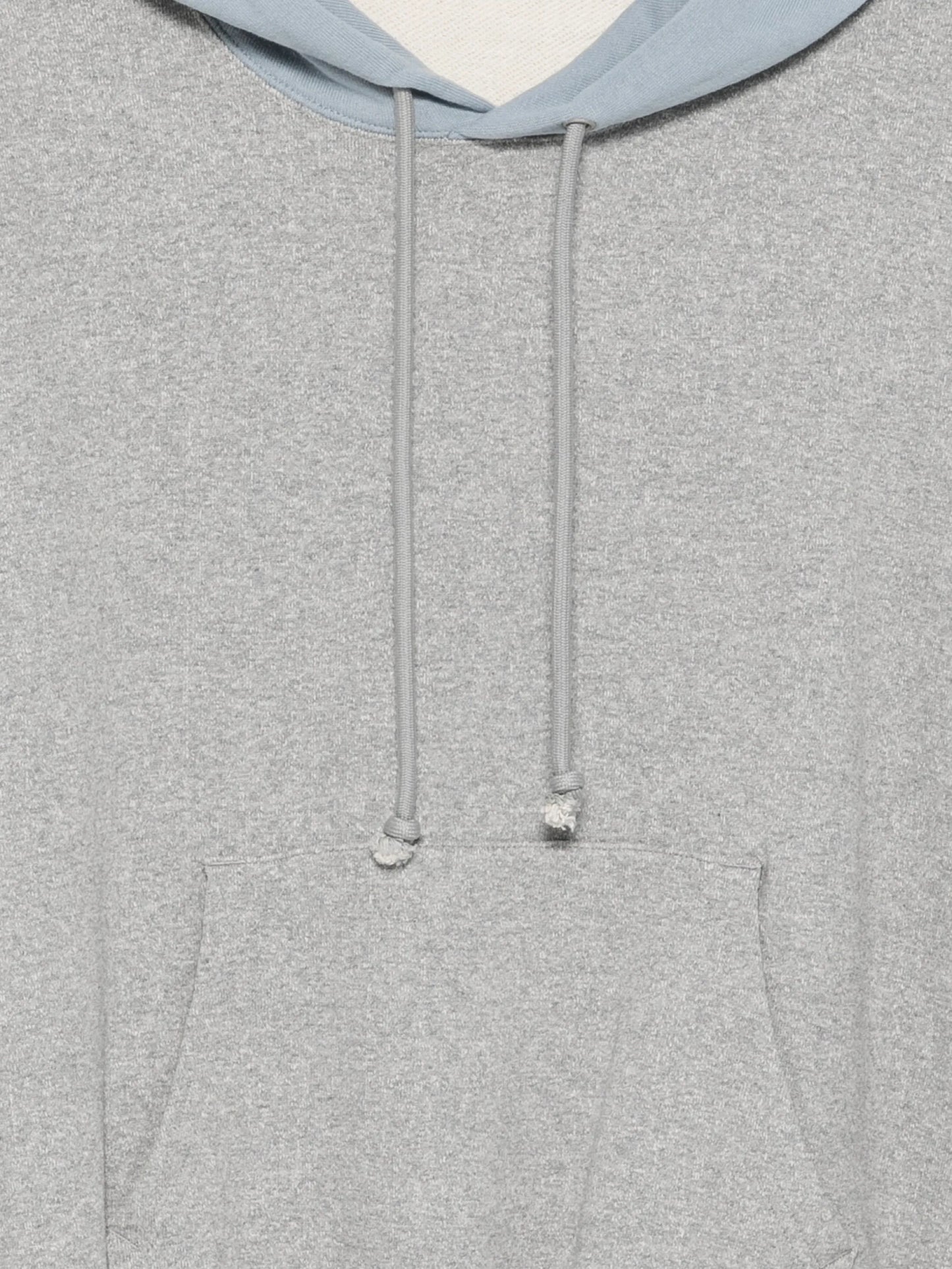 oversized drawstring cotton hoodie