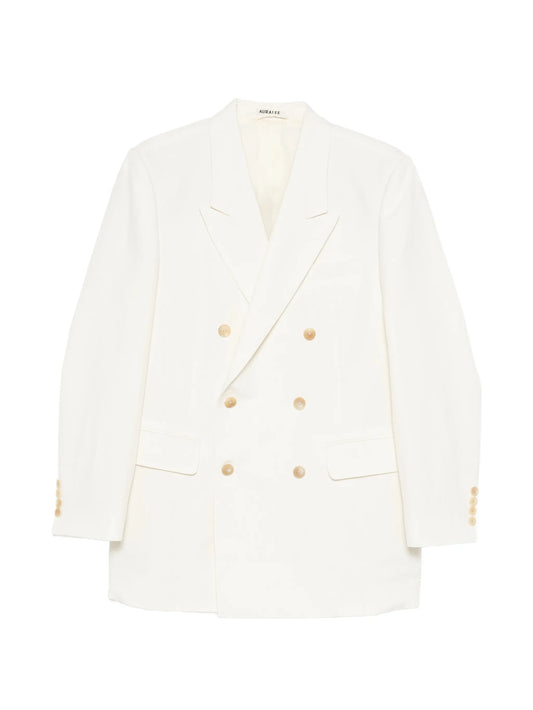 double-breasted blazer