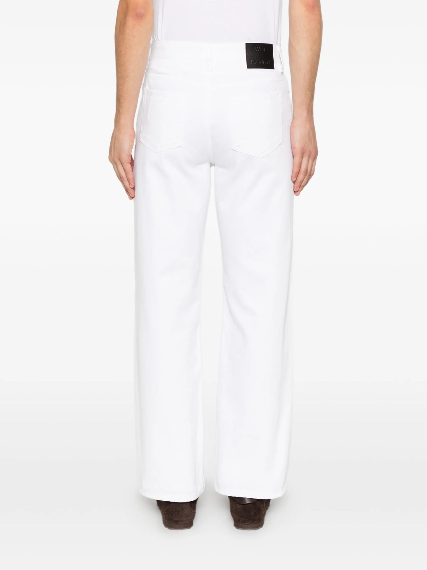 Genoa flare-leg jeans