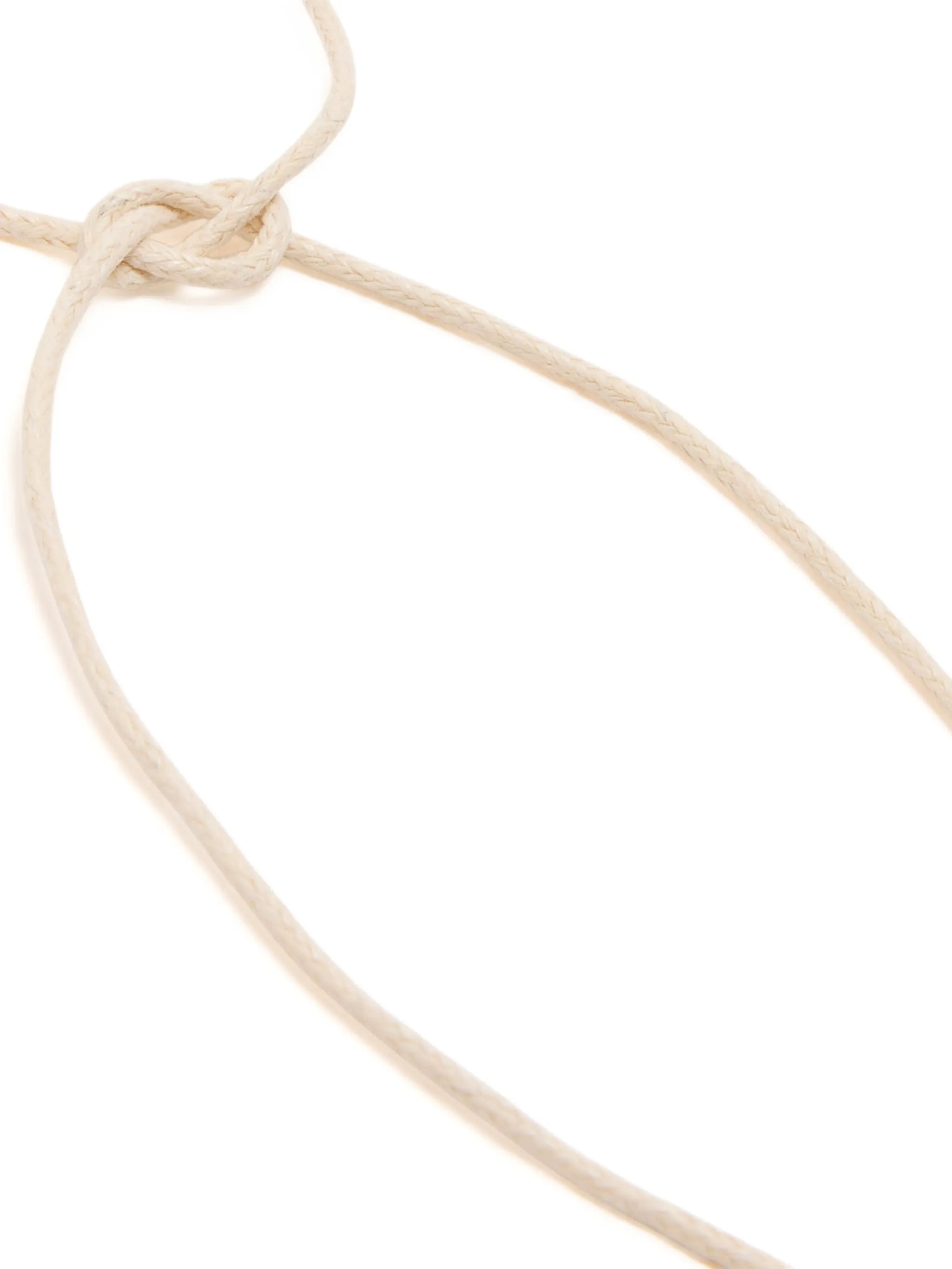 Aster shell-pendant necklace