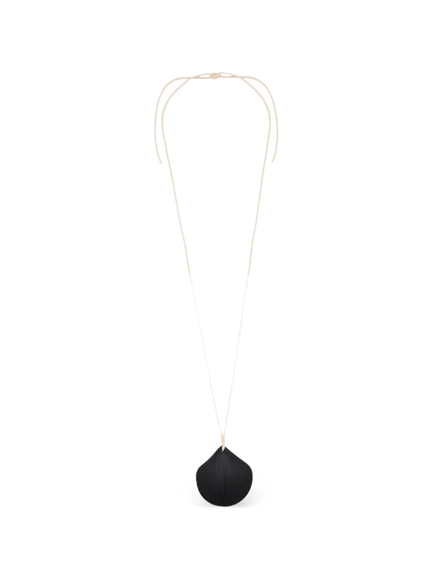 Aster shell-pendant necklace
