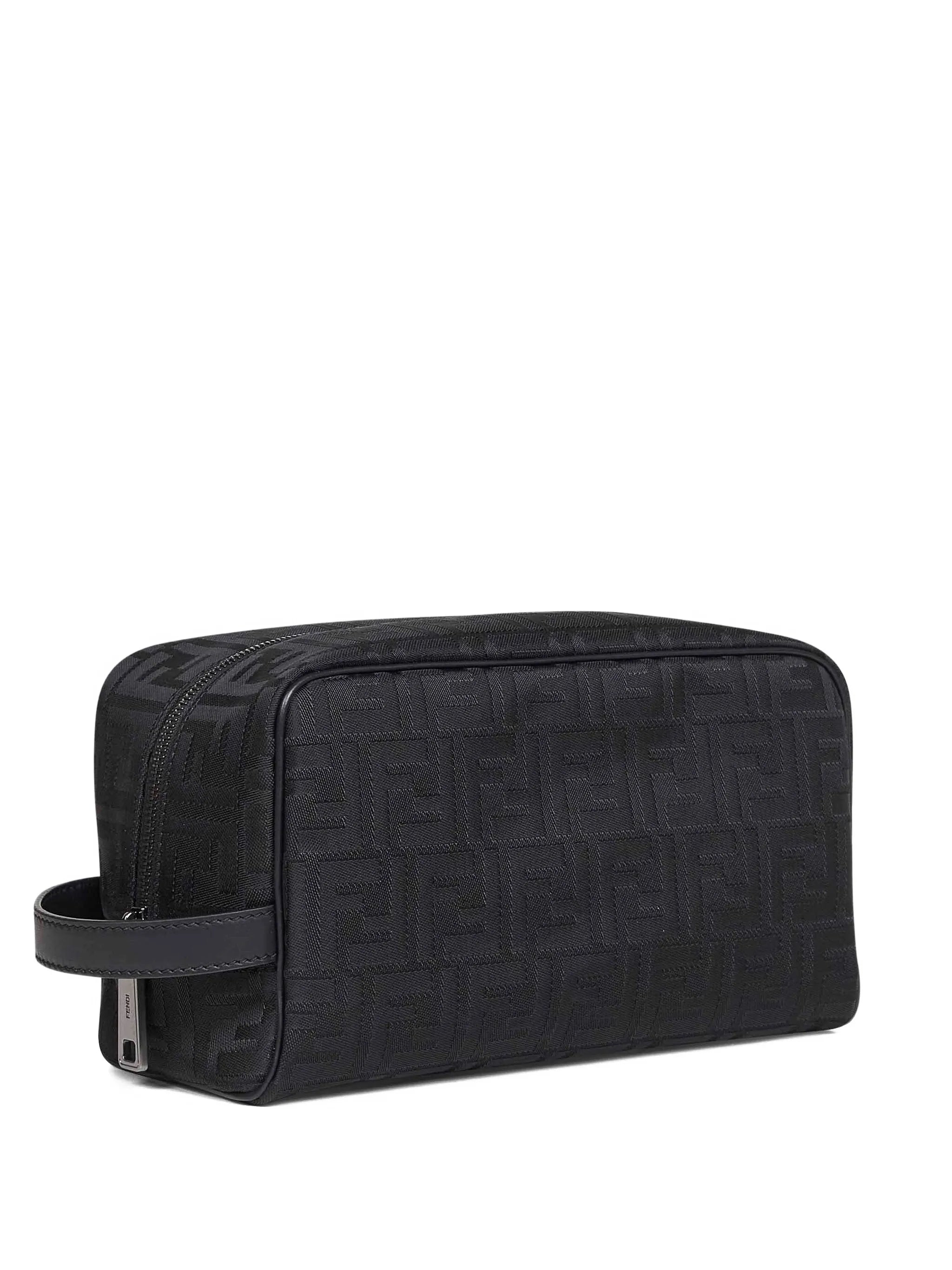 padded handle wash bag