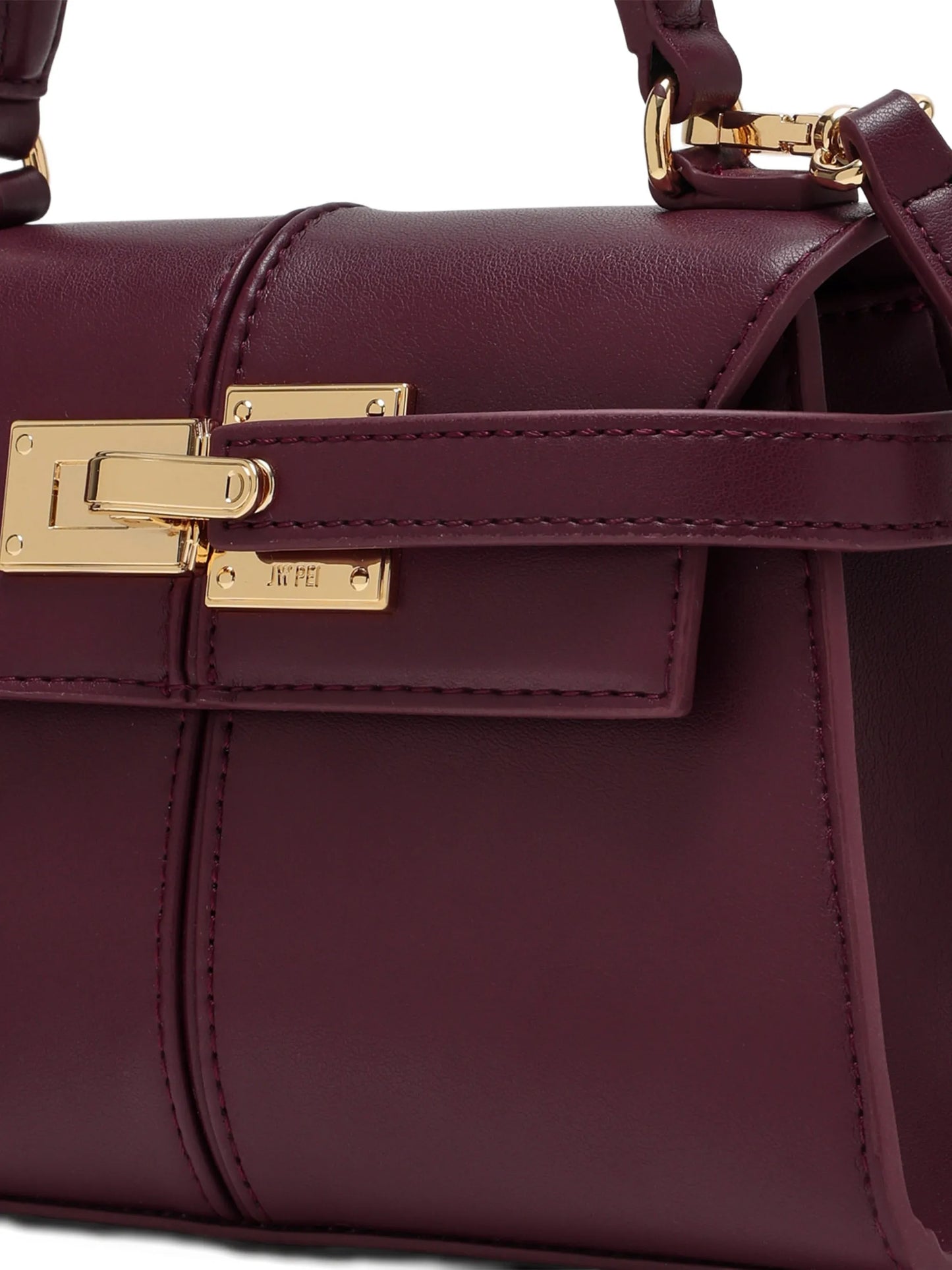 Elise top-handle flap satchel