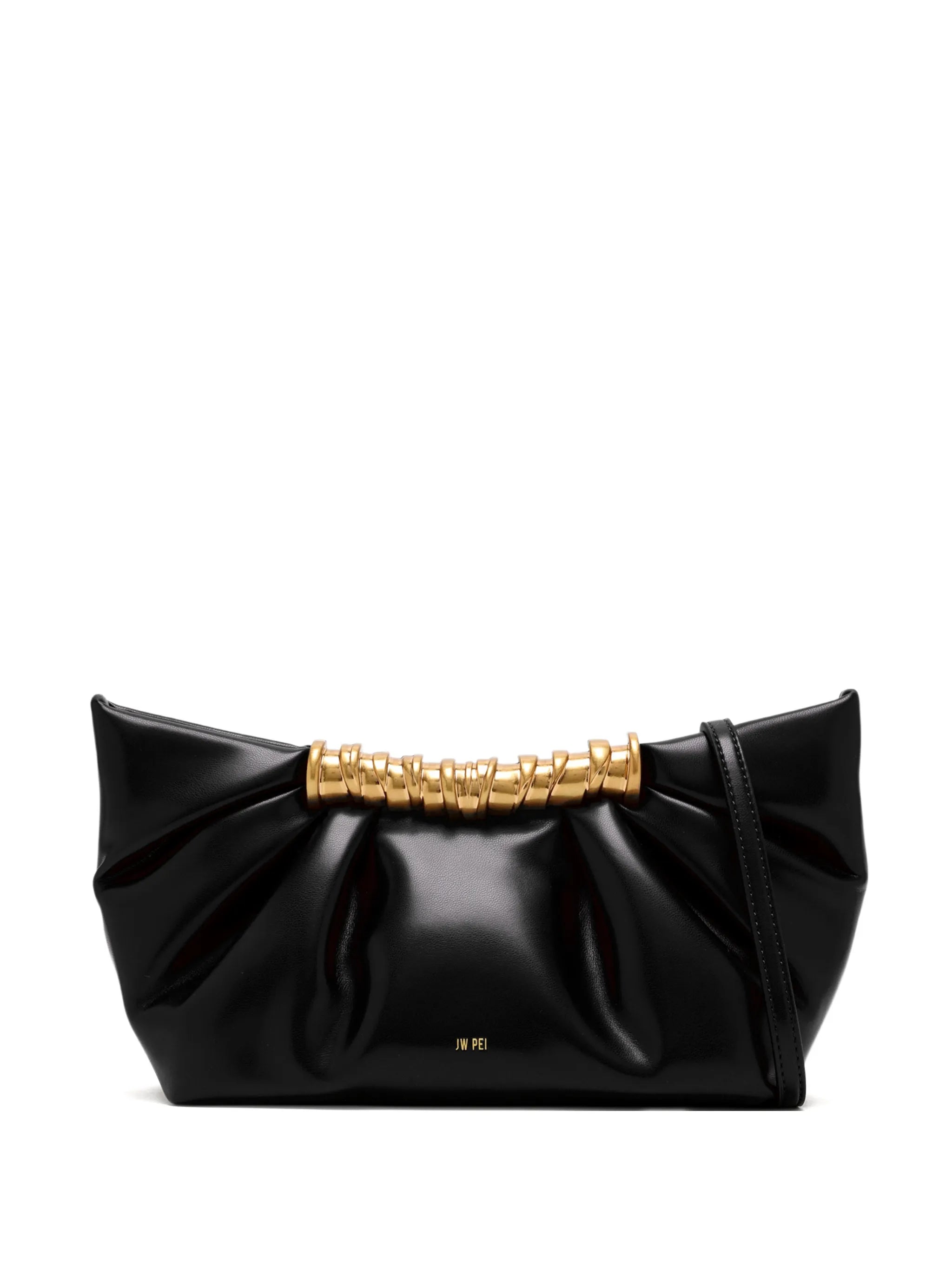 Leia gathered clutch bag