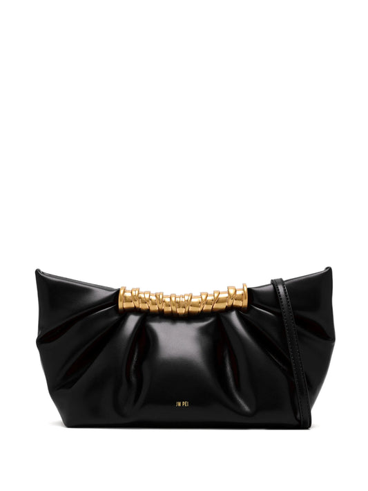 Leia gathered clutch bag