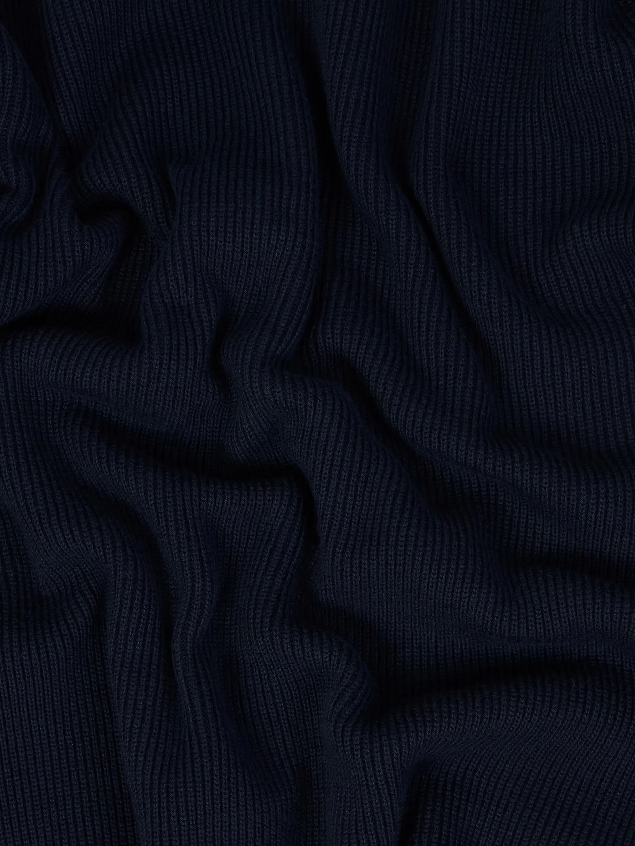 Compass-motif ribbed sweater