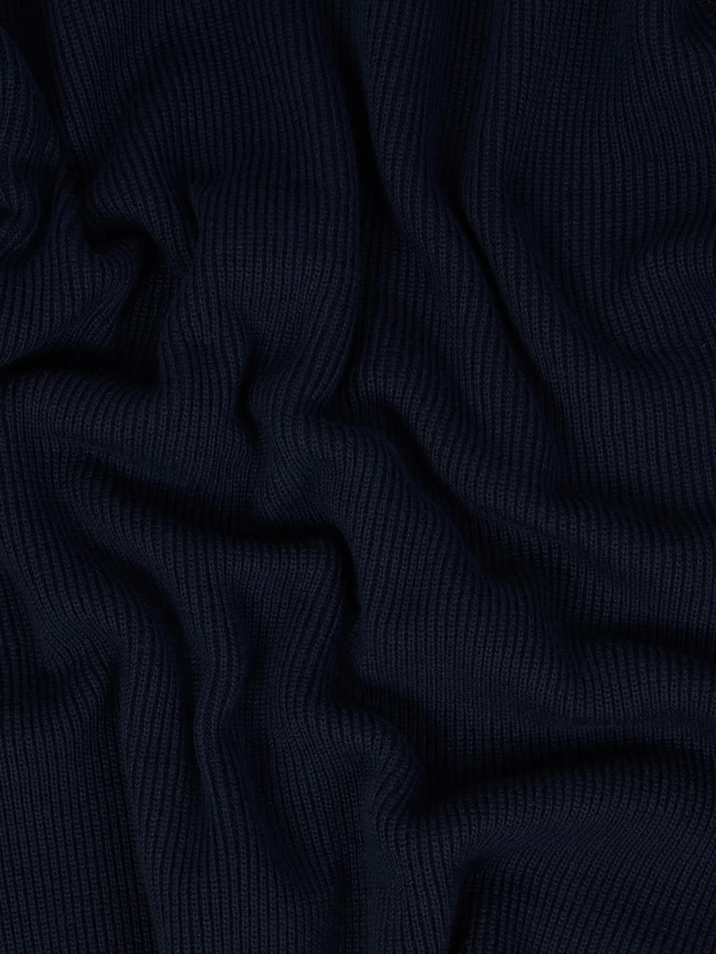 Compass-motif ribbed sweater