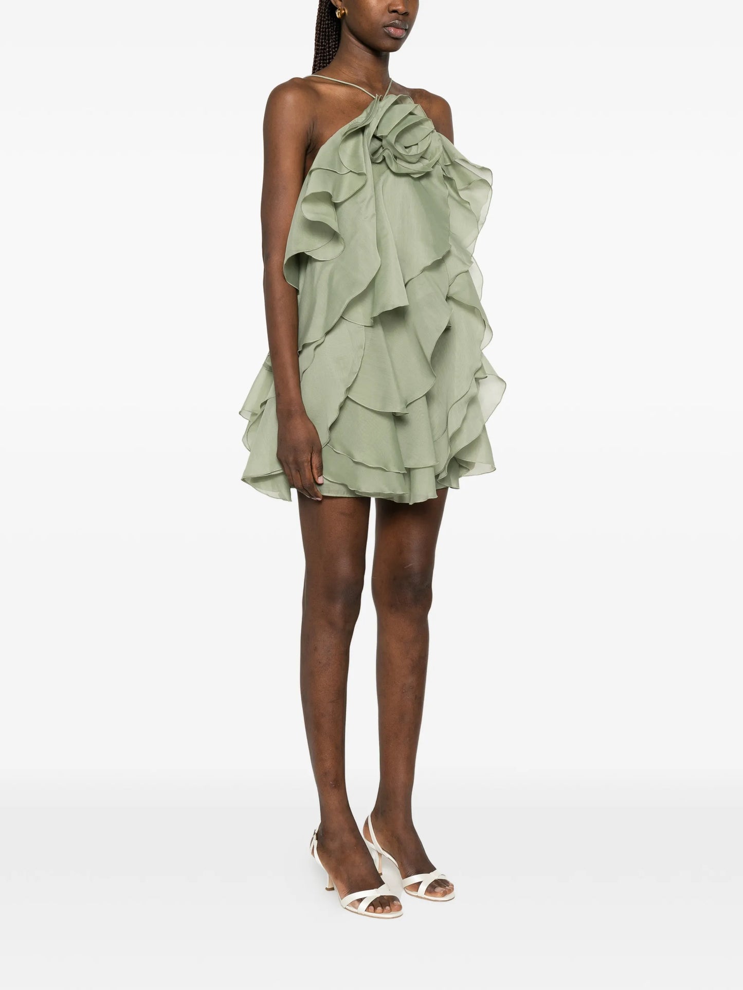 Pandorea floral ruffled dress
