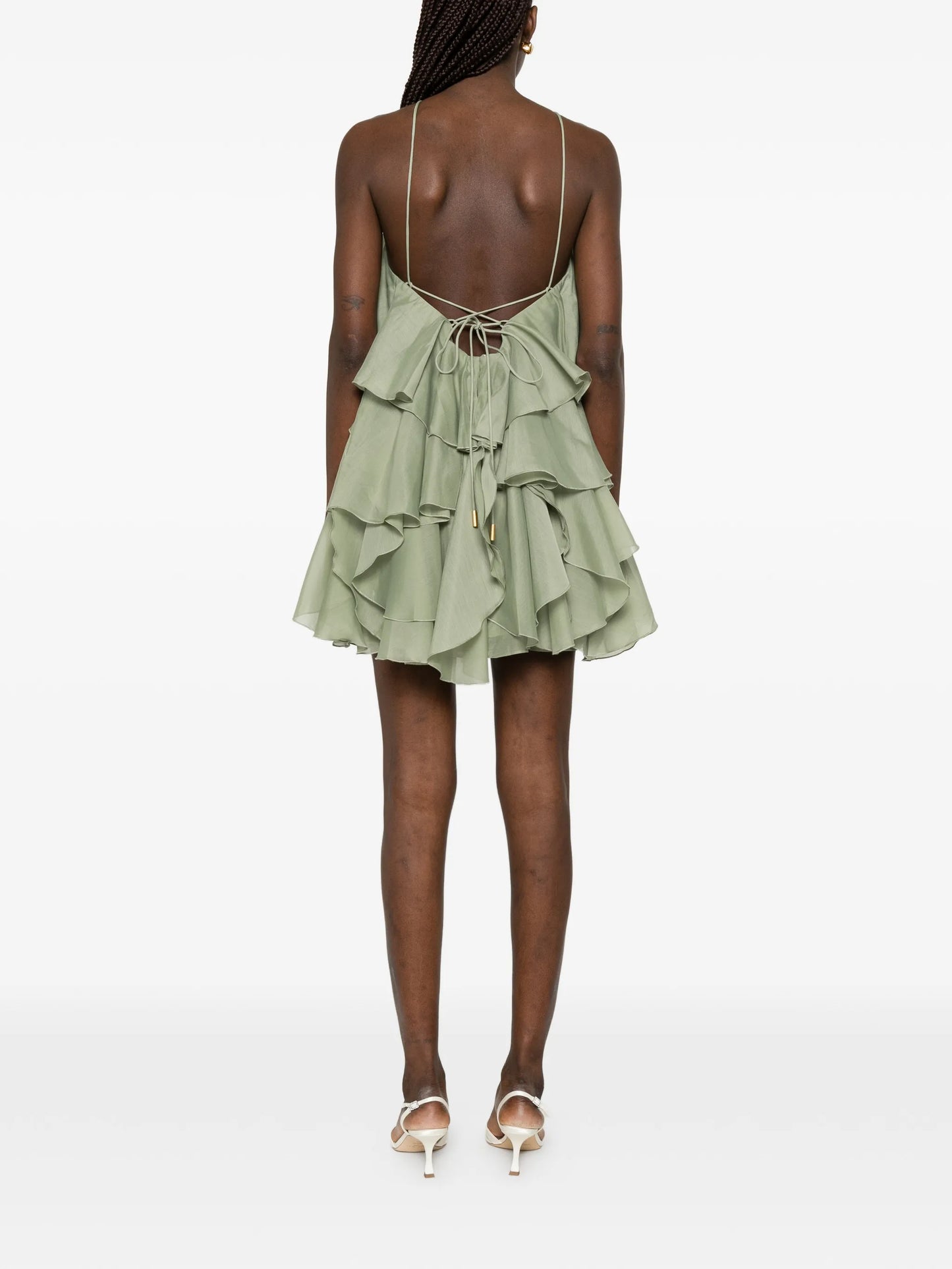 Pandorea floral ruffled dress