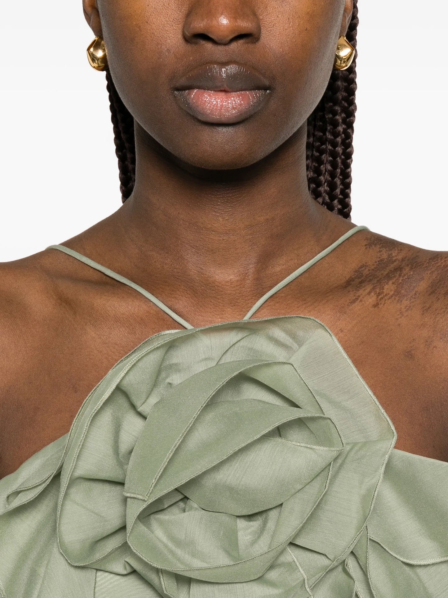 Pandorea floral ruffled dress